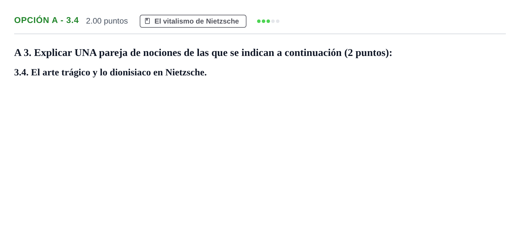 Enunciado: Opción A - 3.4 · Historia de la Filosofía PAU Murcia Extraordinaria 2023