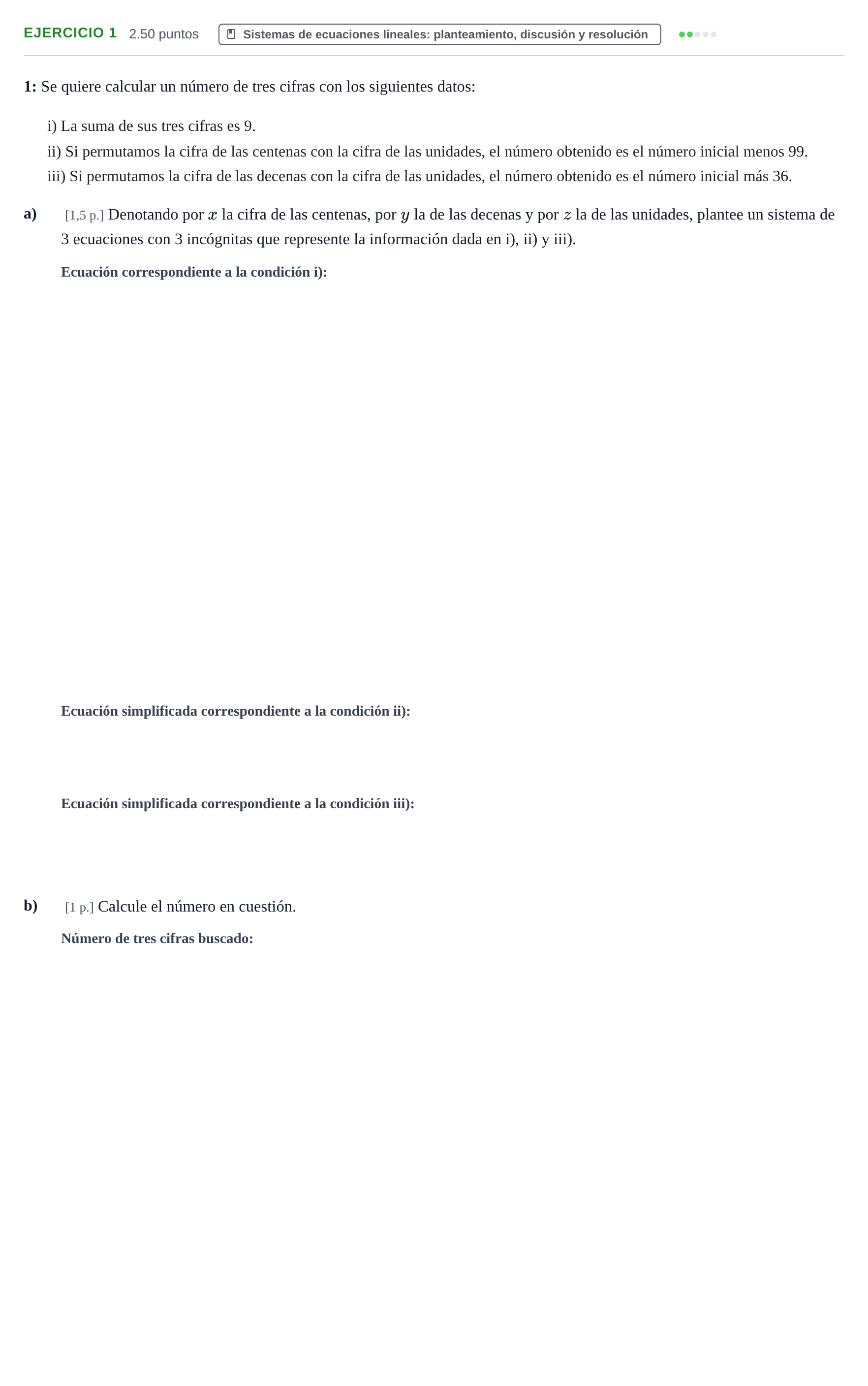 Enunciado: Problema 1 · Matemáticas II PAU Murcia Extraordinaria 2023