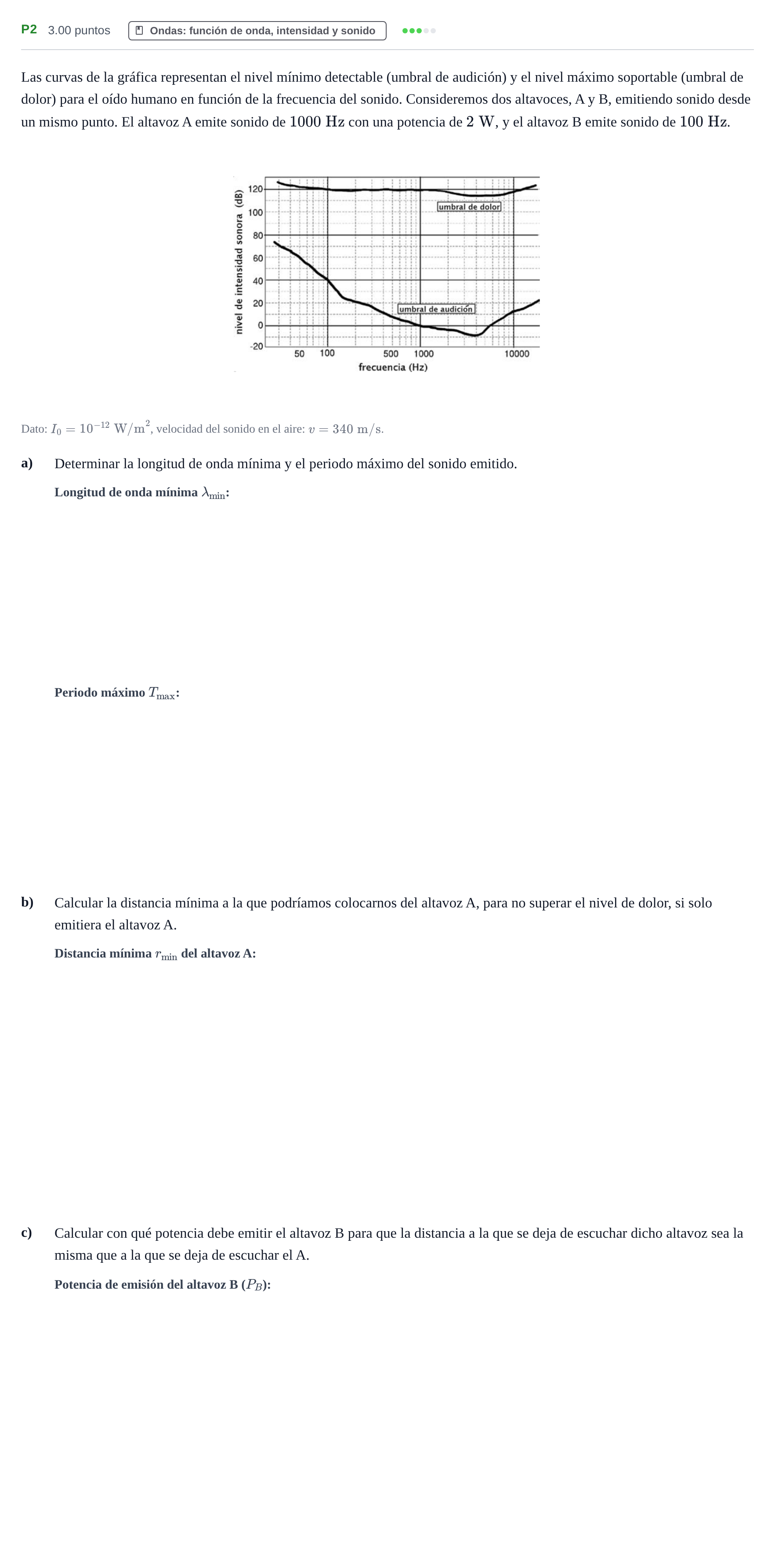 Enunciado: Ejercicio P2 · Física PAU Murcia Ordinaria 2022