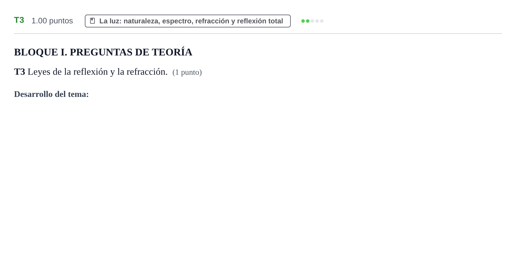 Enunciado: Ejercicio T3 · Física PAU Murcia Ordinaria 2022