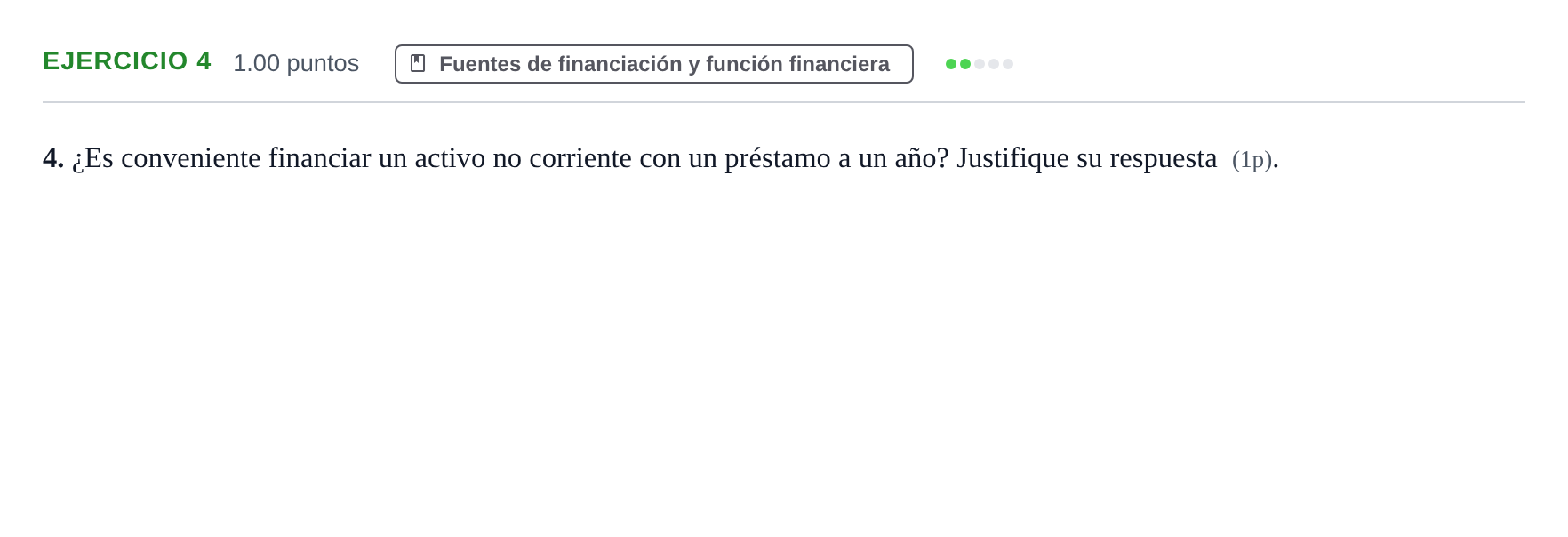 Enunciado: Problema 4 · Empresa y Diseño de Modelos de Negocio PAU Murcia Ordinaria 2022