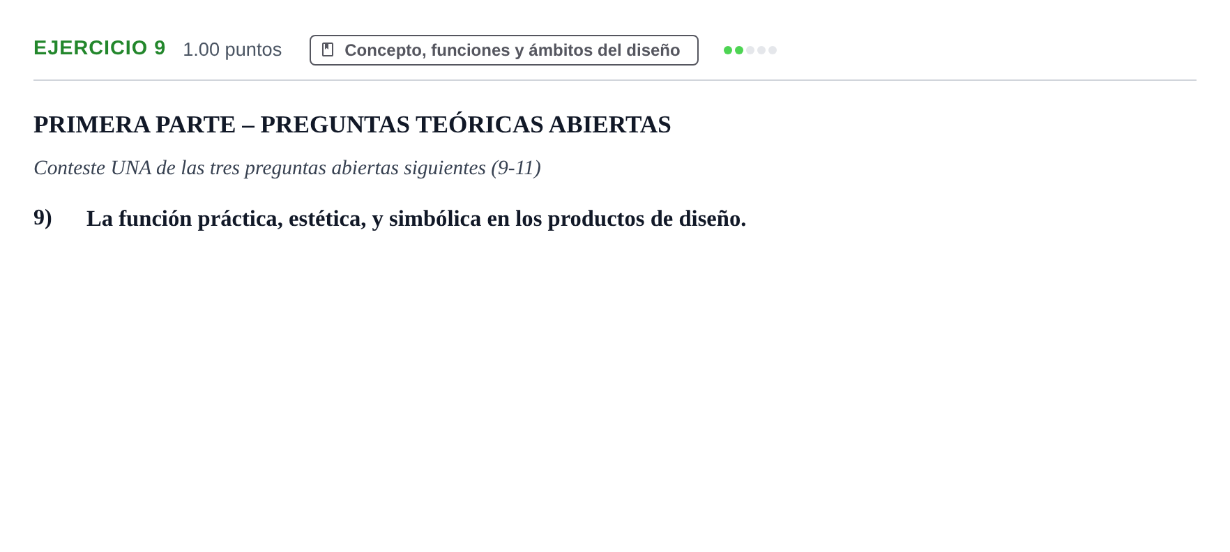 Enunciado: Problema 9 · Diseño PAU Murcia Ordinaria 2022