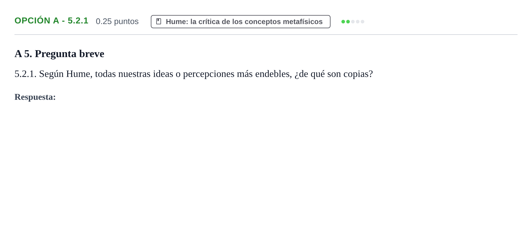 Enunciado: Opción A - 5.2.1 · Historia de la Filosofía PAU Murcia Ordinaria 2022