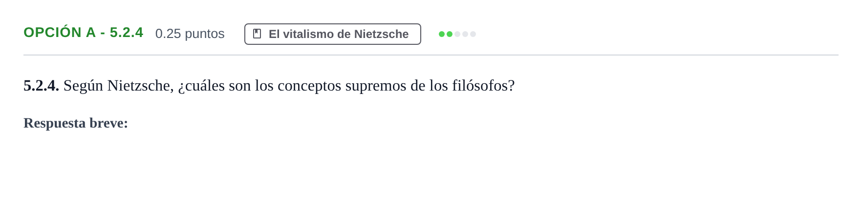 Enunciado: Opción A - 5.2.4 · Historia de la Filosofía PAU Murcia Ordinaria 2022