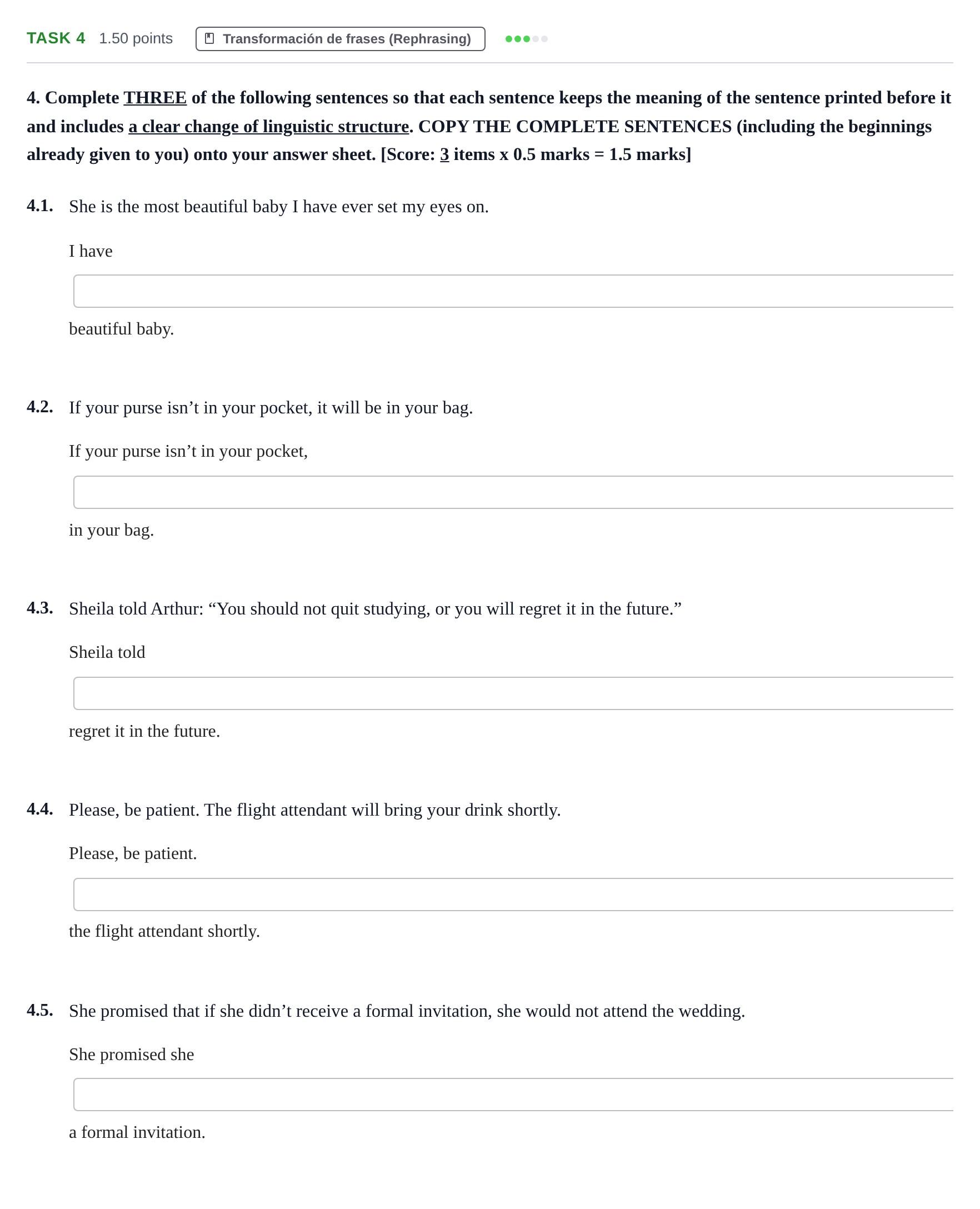 Enunciado: Task 4 · Inglés PAU Murcia Ordinaria 2022