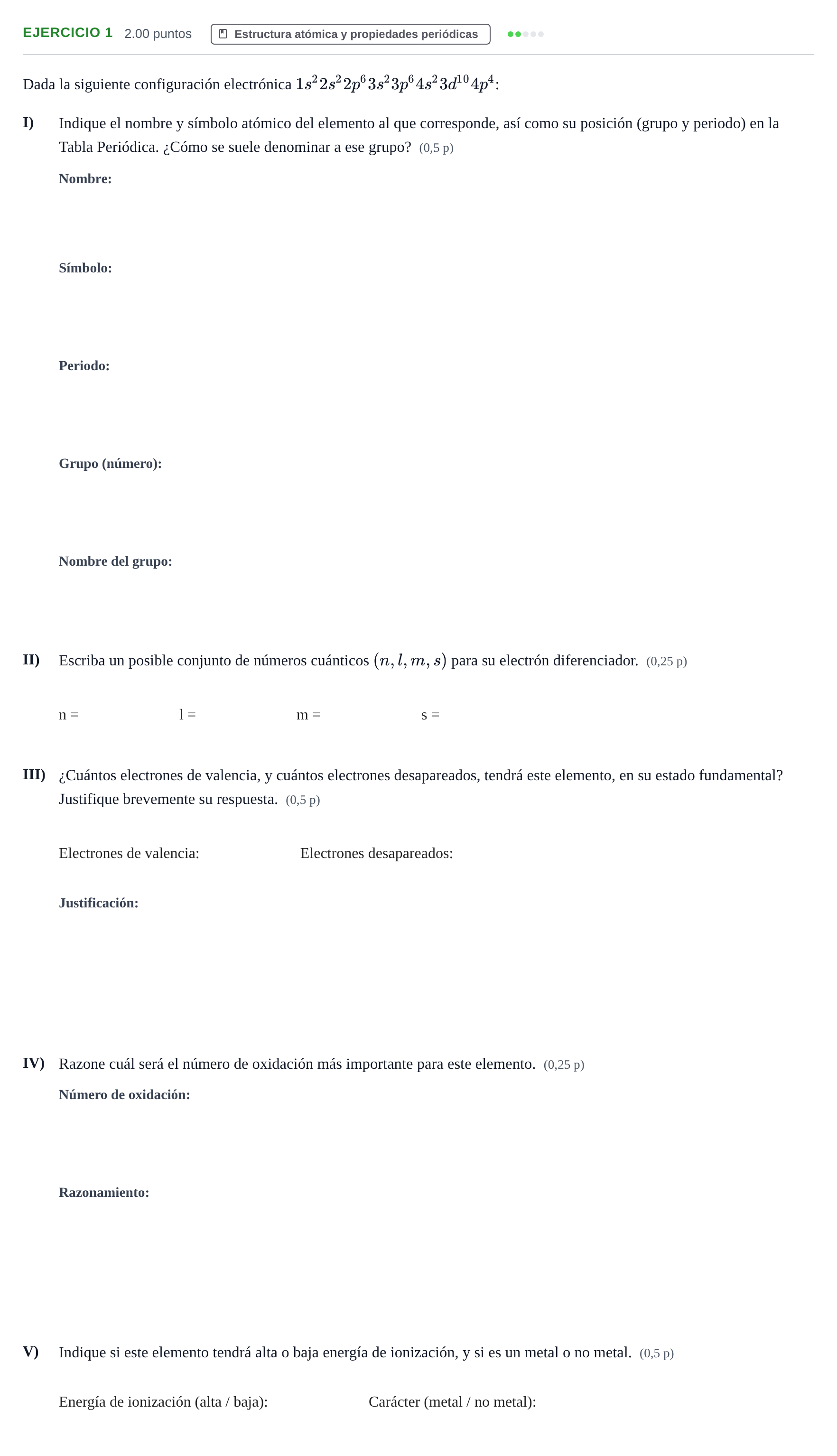 Enunciado: Problema 1 · Química PAU Murcia Ordinaria 2022