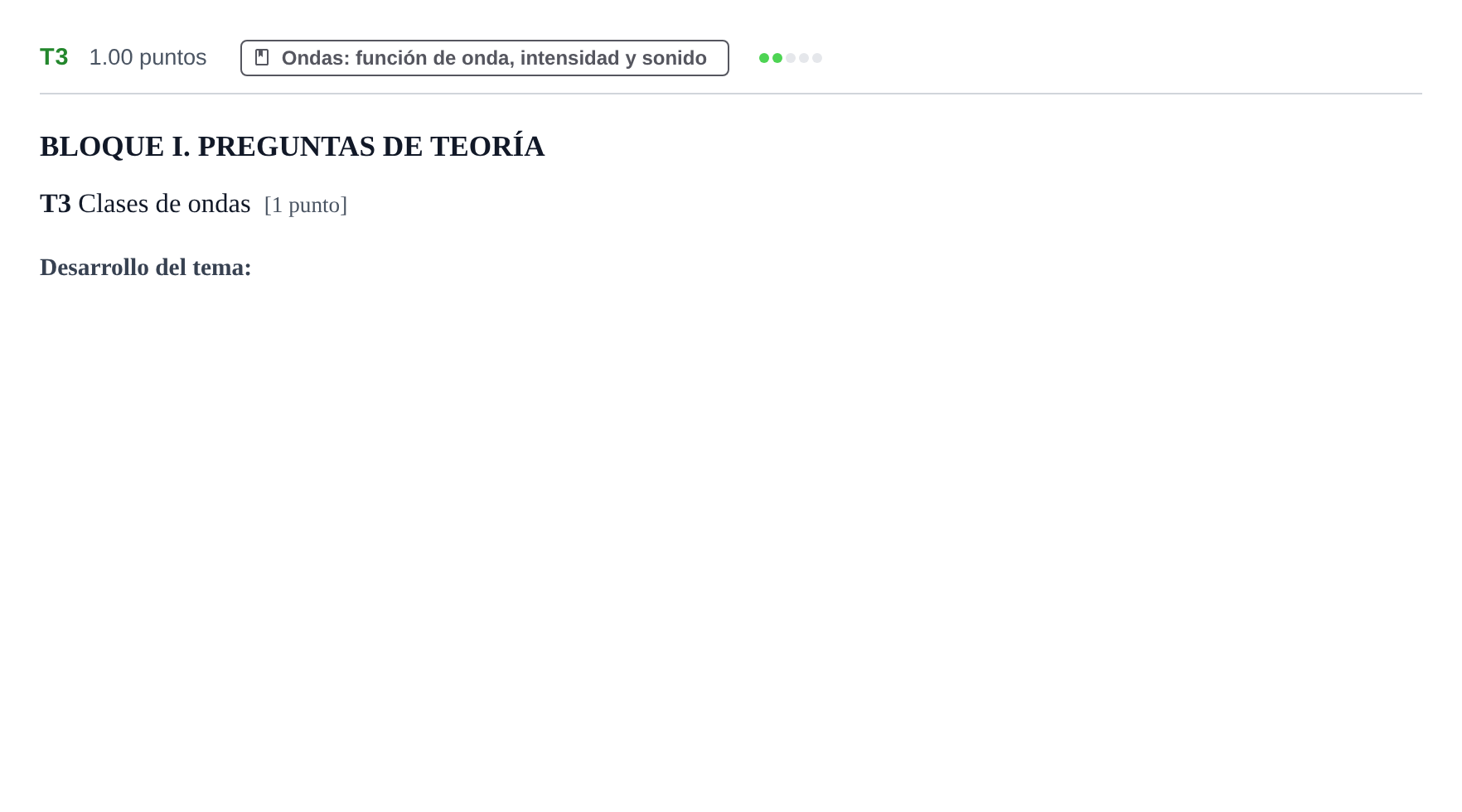 Enunciado: Ejercicio T3 · Física PAU Murcia Extraordinaria 2022