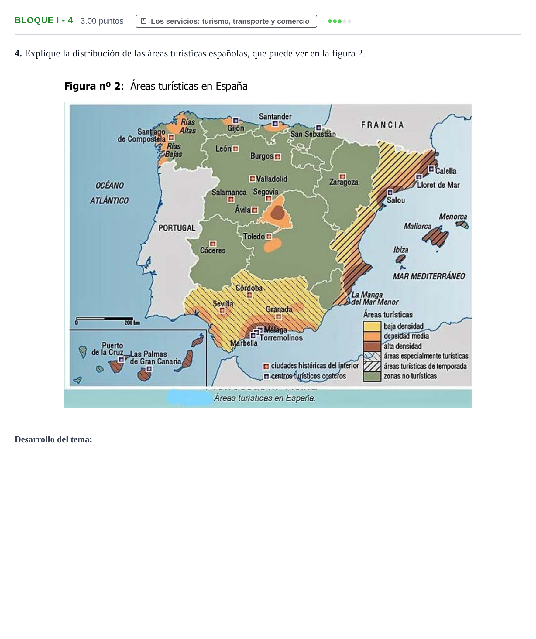 Enunciado: Bloque I - 4 · Geografía PAU Murcia Extraordinaria 2022