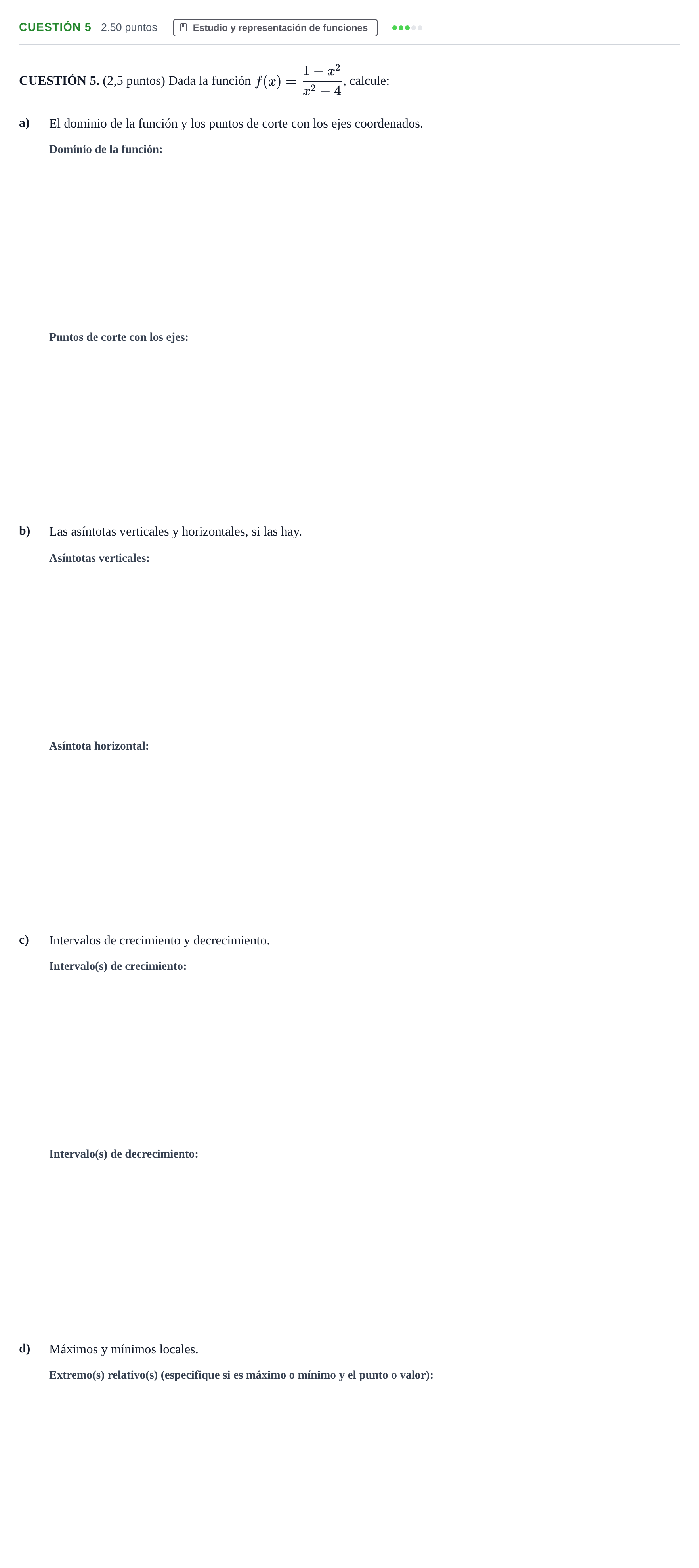 Enunciado: Cuestión 5 · Matemáticas aplicadas a las Ciencias Sociales II PAU Murcia Extraordinaria 2022