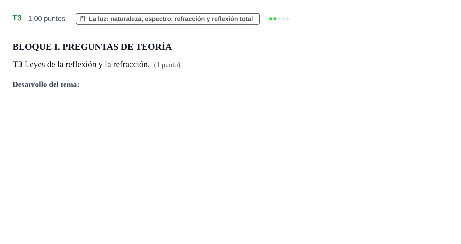 Enunciado: Ejercicio T3 · Física PAU Murcia Ordinaria 2021