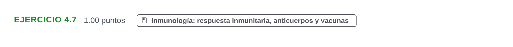 Enunciado: Ejercicio 4.7 · Biología PAU Murcia Ordinaria 2021