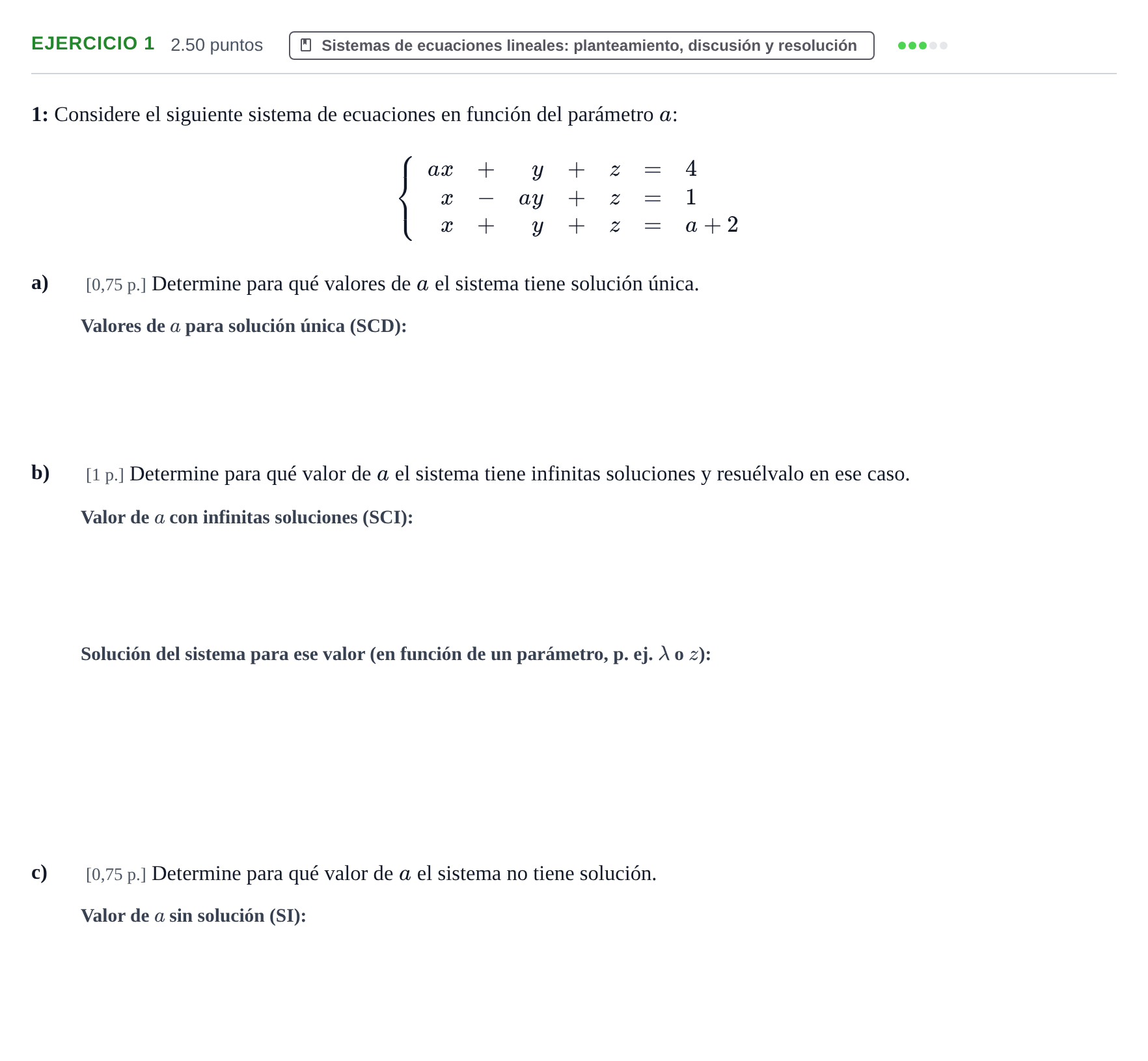 Enunciado: Problema 1 · Matemáticas II PAU Murcia Ordinaria 2021