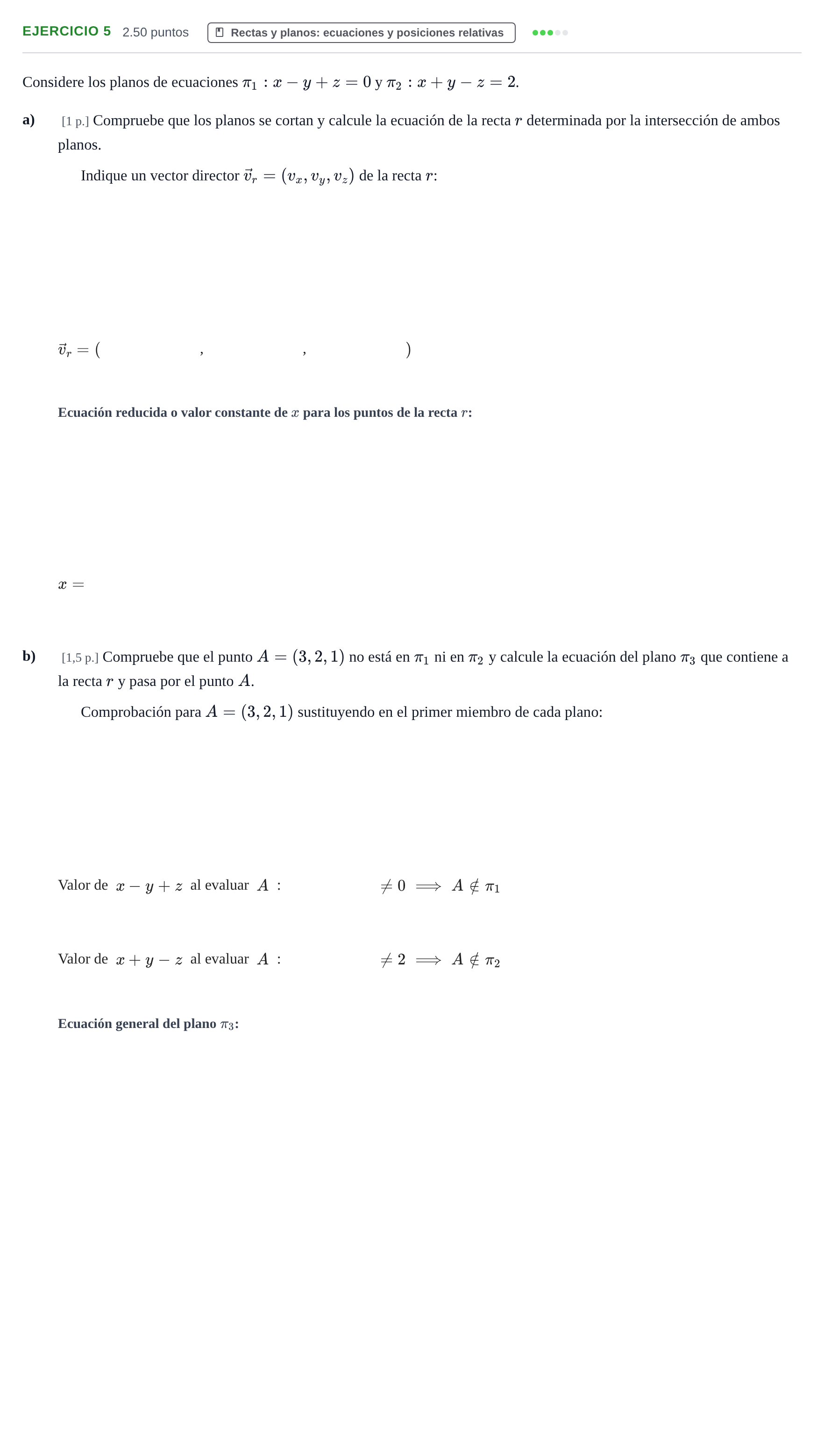 Enunciado: Problema 5 · Matemáticas II PAU Murcia Ordinaria 2021