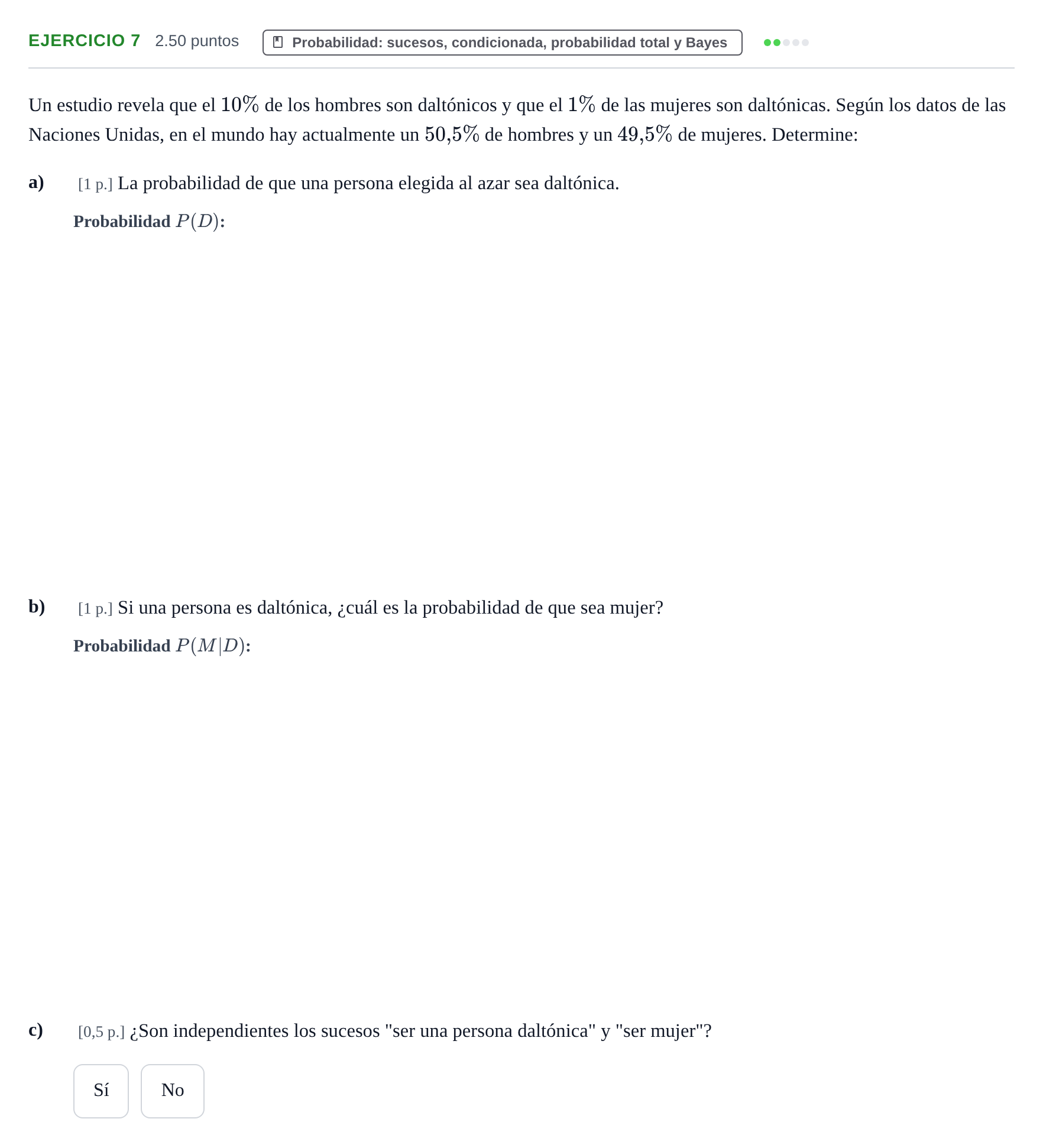 Enunciado: Problema 7 · Matemáticas II PAU Murcia Ordinaria 2021