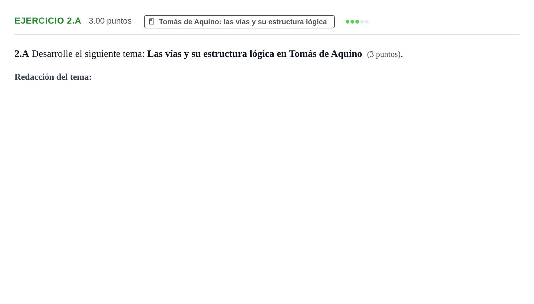 Enunciado: Ejercicio 2.A · Historia de la Filosofía PAU Murcia Extraordinaria 2021