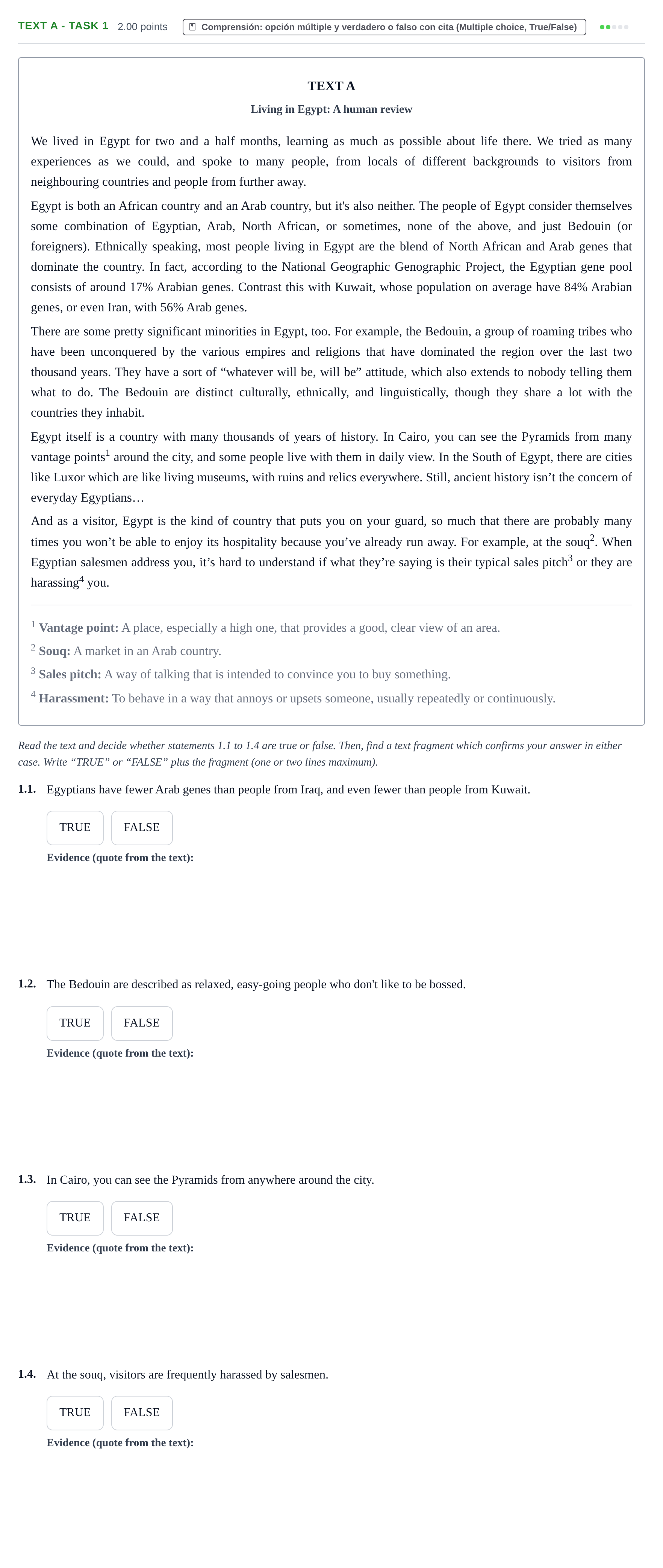 Enunciado: Ejercicio Text A - Task 1 · Inglés PAU Murcia Extraordinaria 2021