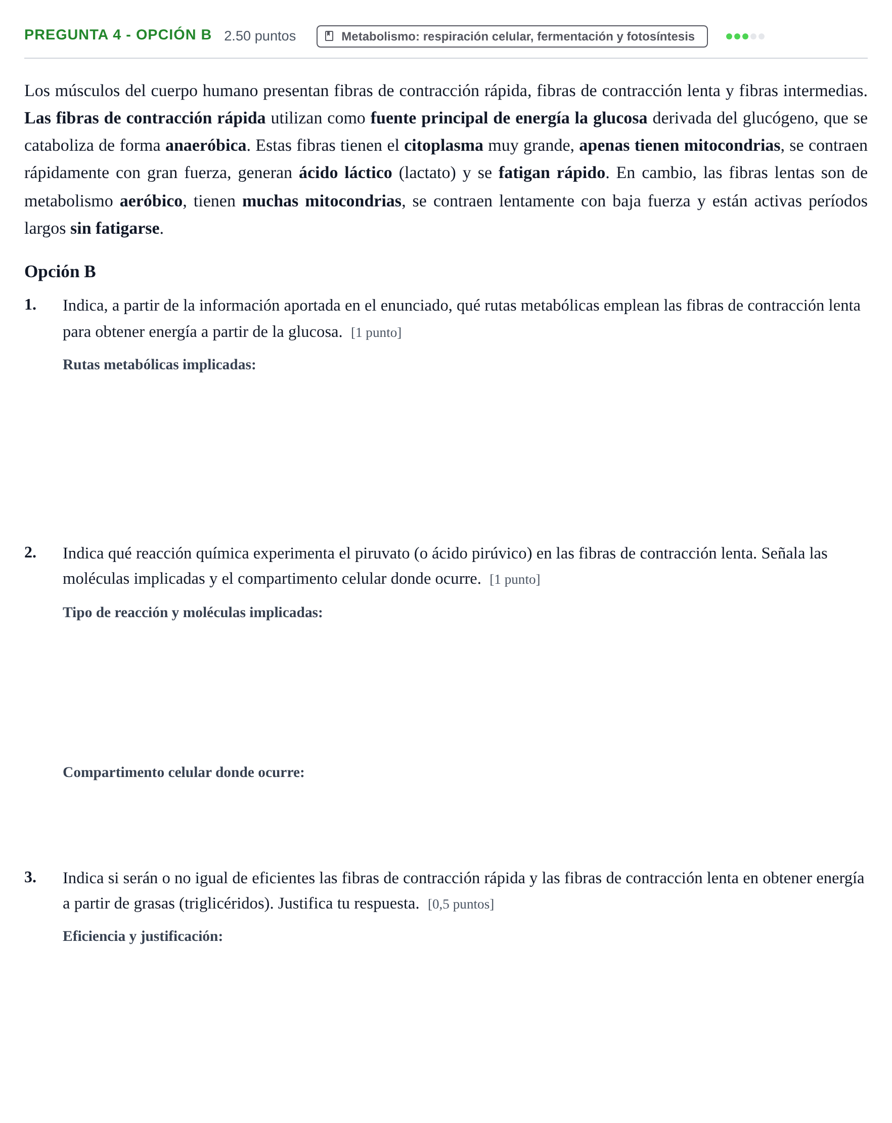 Enunciado: Pregunta 4 - Opción B · Biología PAU Asturias Extraordinaria 2026
