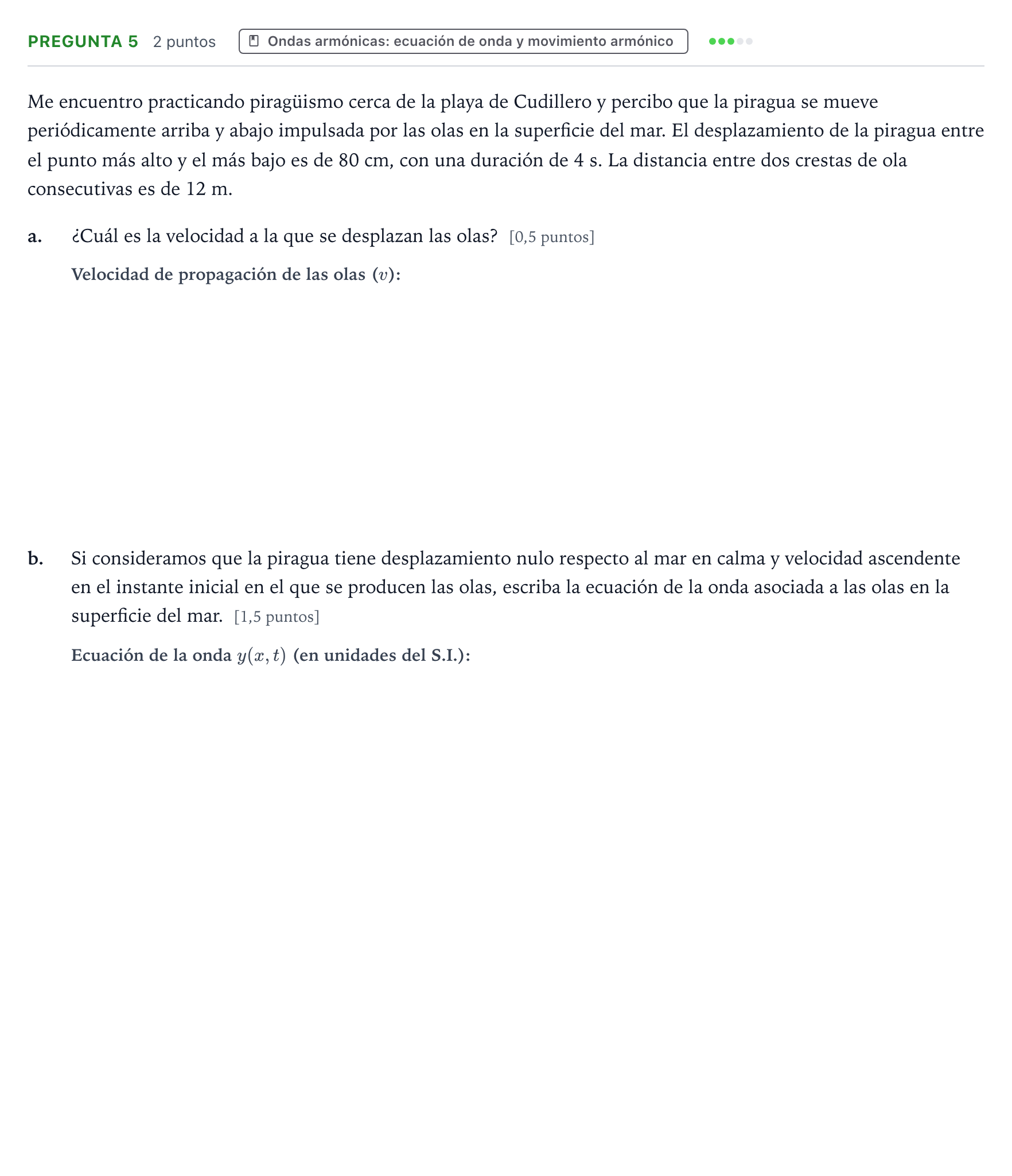Enunciado: Pregunta 5 · Física PAU Asturias Ordinaria 2026