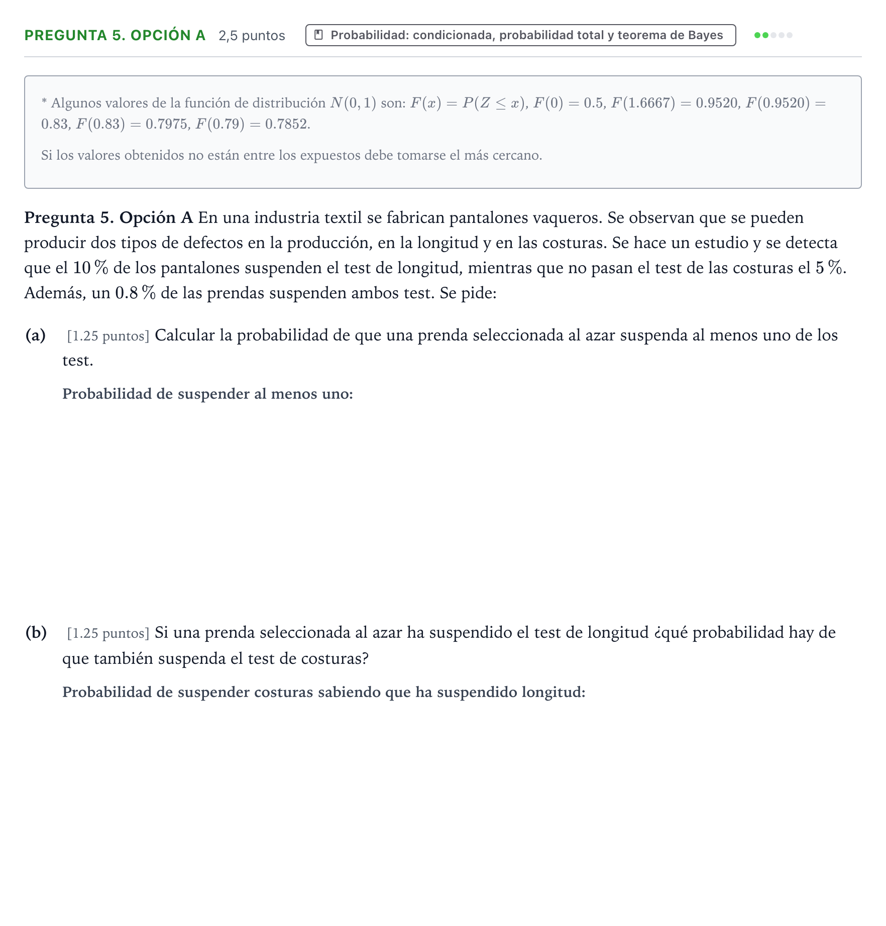 Enunciado: Pregunta 5. Opción A · Matemáticas II PAU Asturias Ordinaria 2026