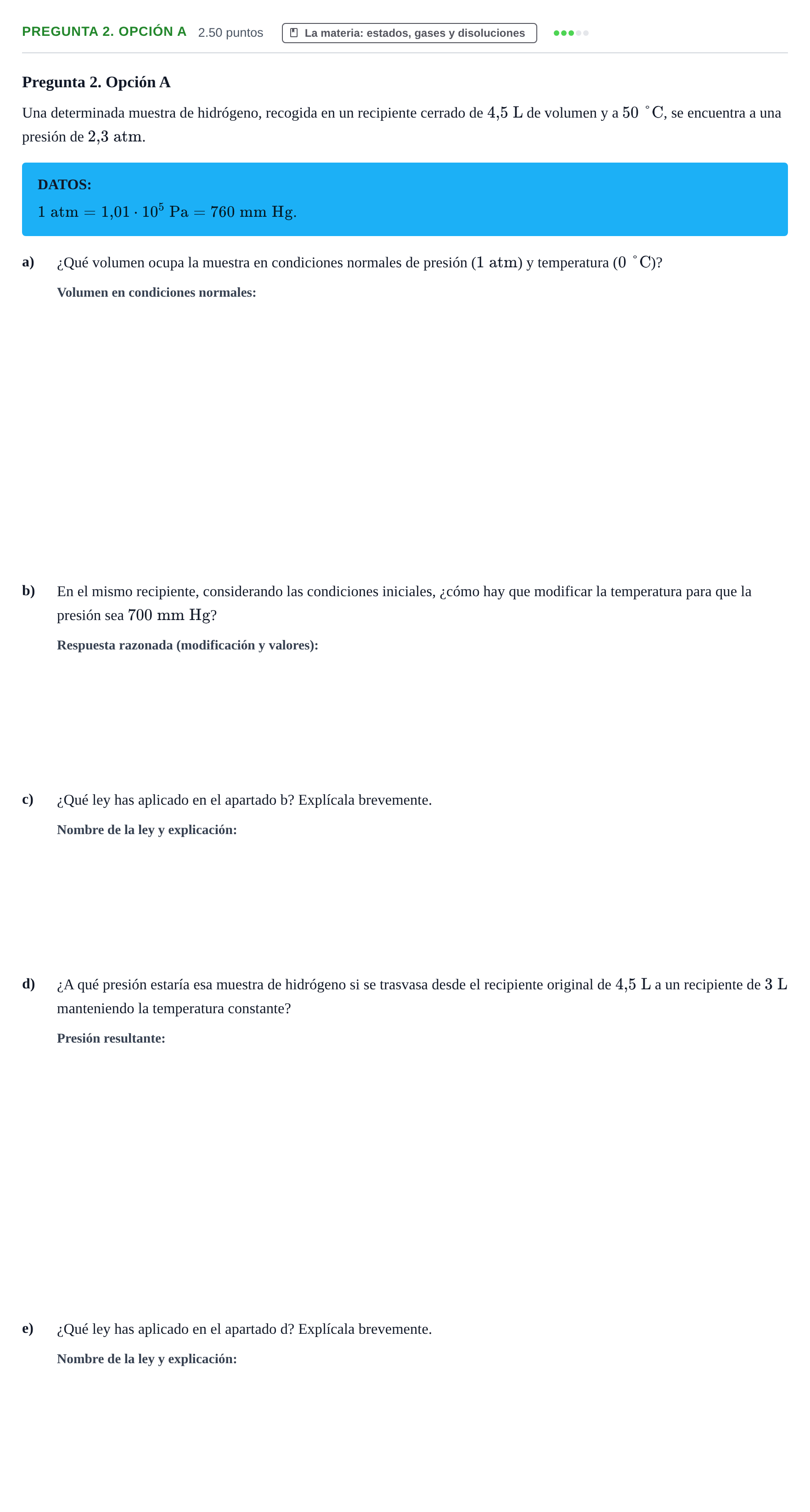 Enunciado: Pregunta 2. Opción A · Ciencias Generales PAU Asturias Ordinaria 2026