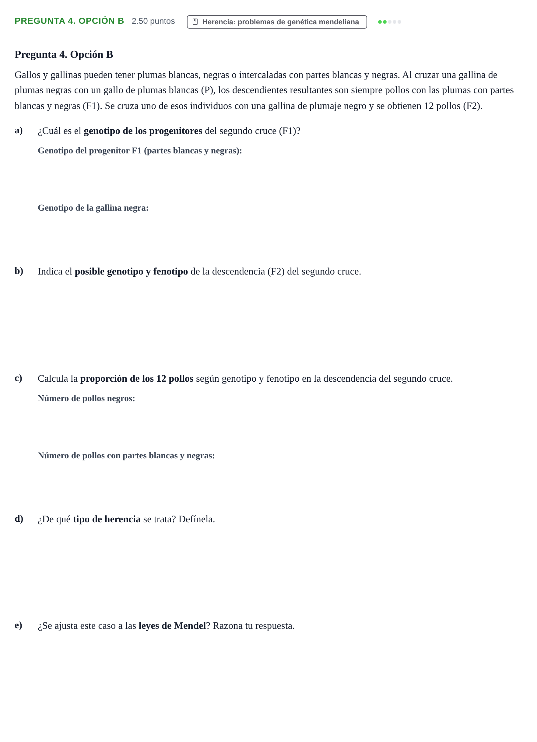 Enunciado: Pregunta 4. Opción B · Ciencias Generales PAU Asturias Ordinaria 2026