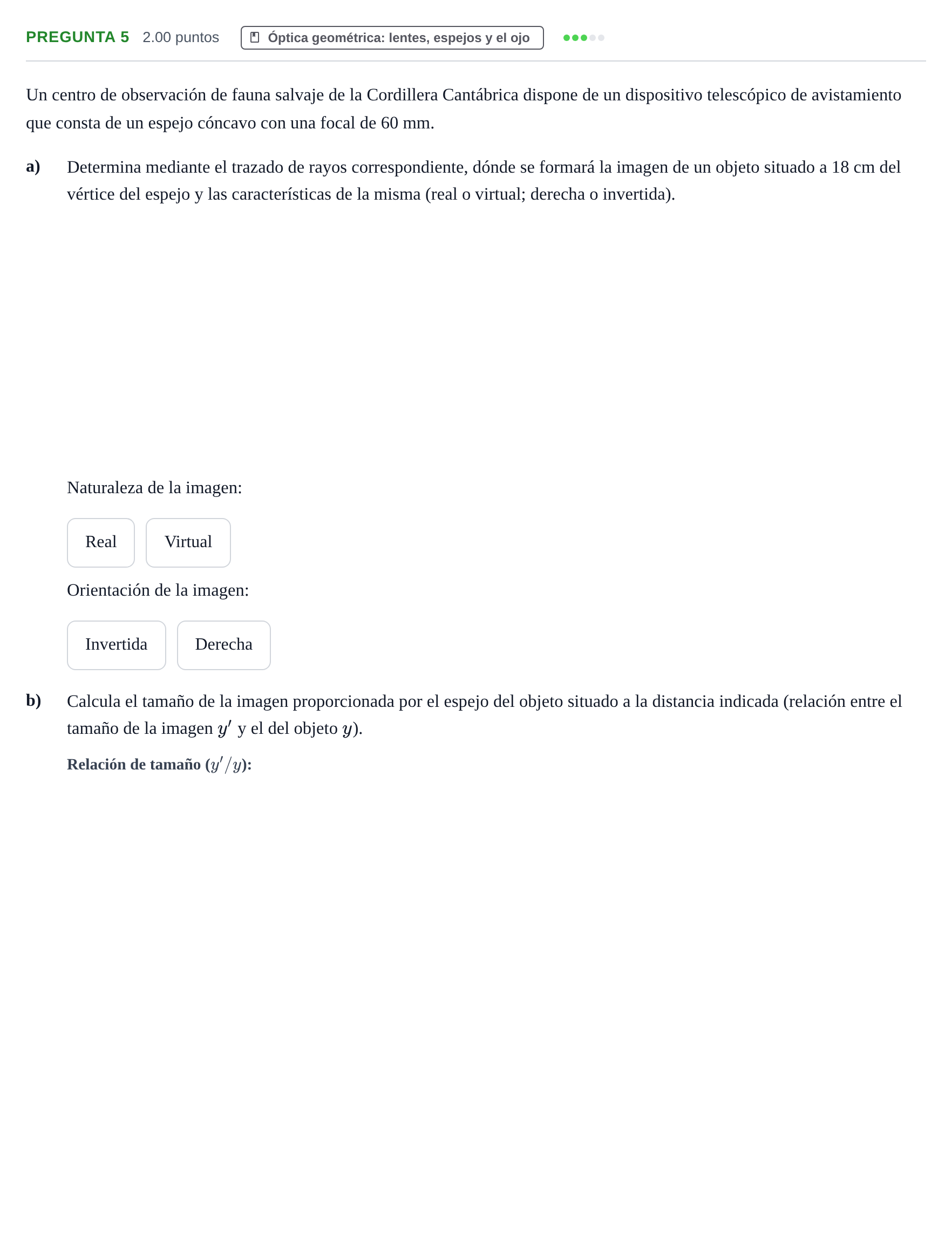 Enunciado: Pregunta 5 · Física PAU Asturias Ordinaria 2025