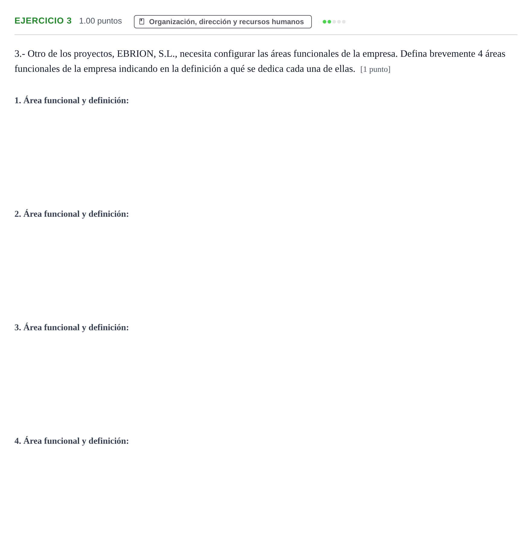 Enunciado: Problema 3 · Empresa y Diseño de Modelos de Negocio PAU Extremadura Ordinaria 2026