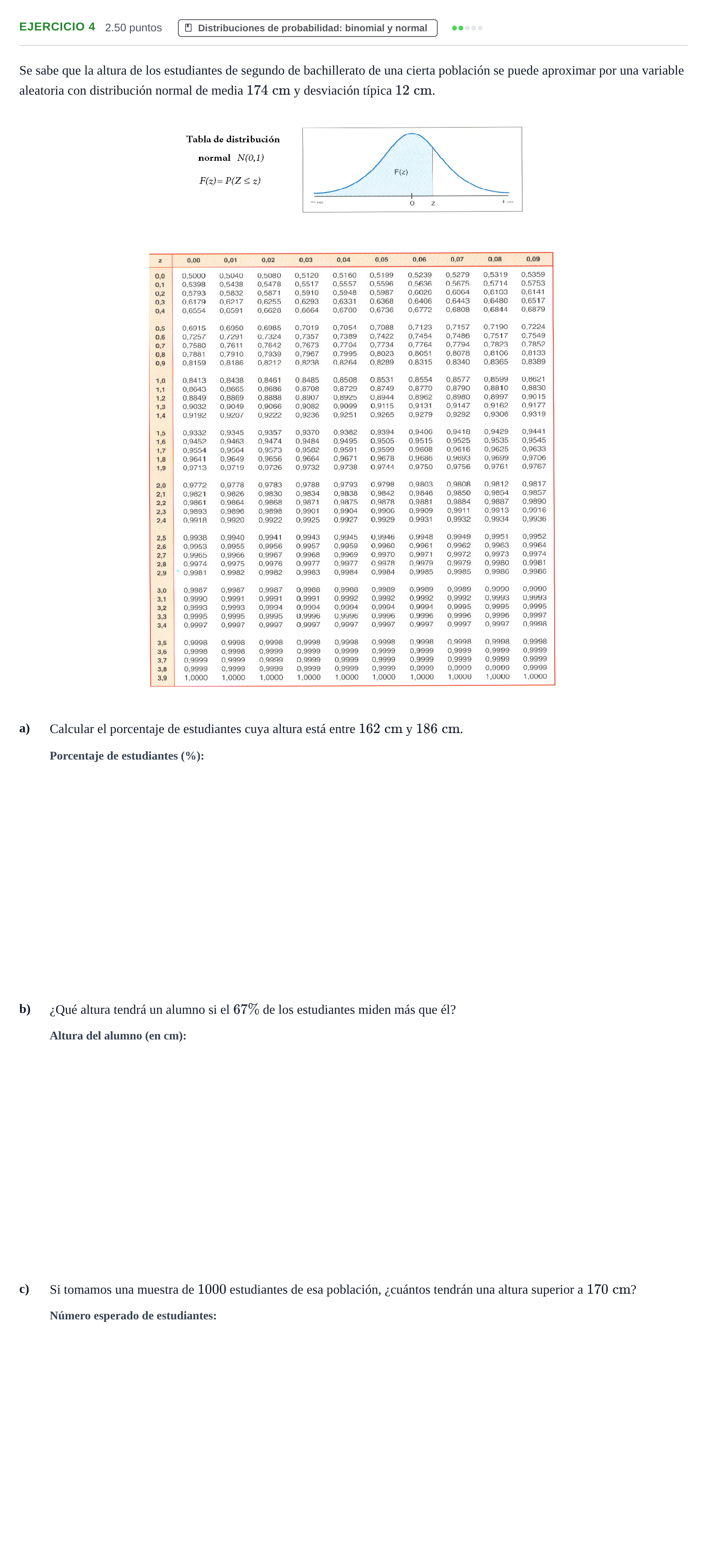 Enunciado: Ejercicio 4 · Matemáticas II PAU Extremadura Ordinaria 2025