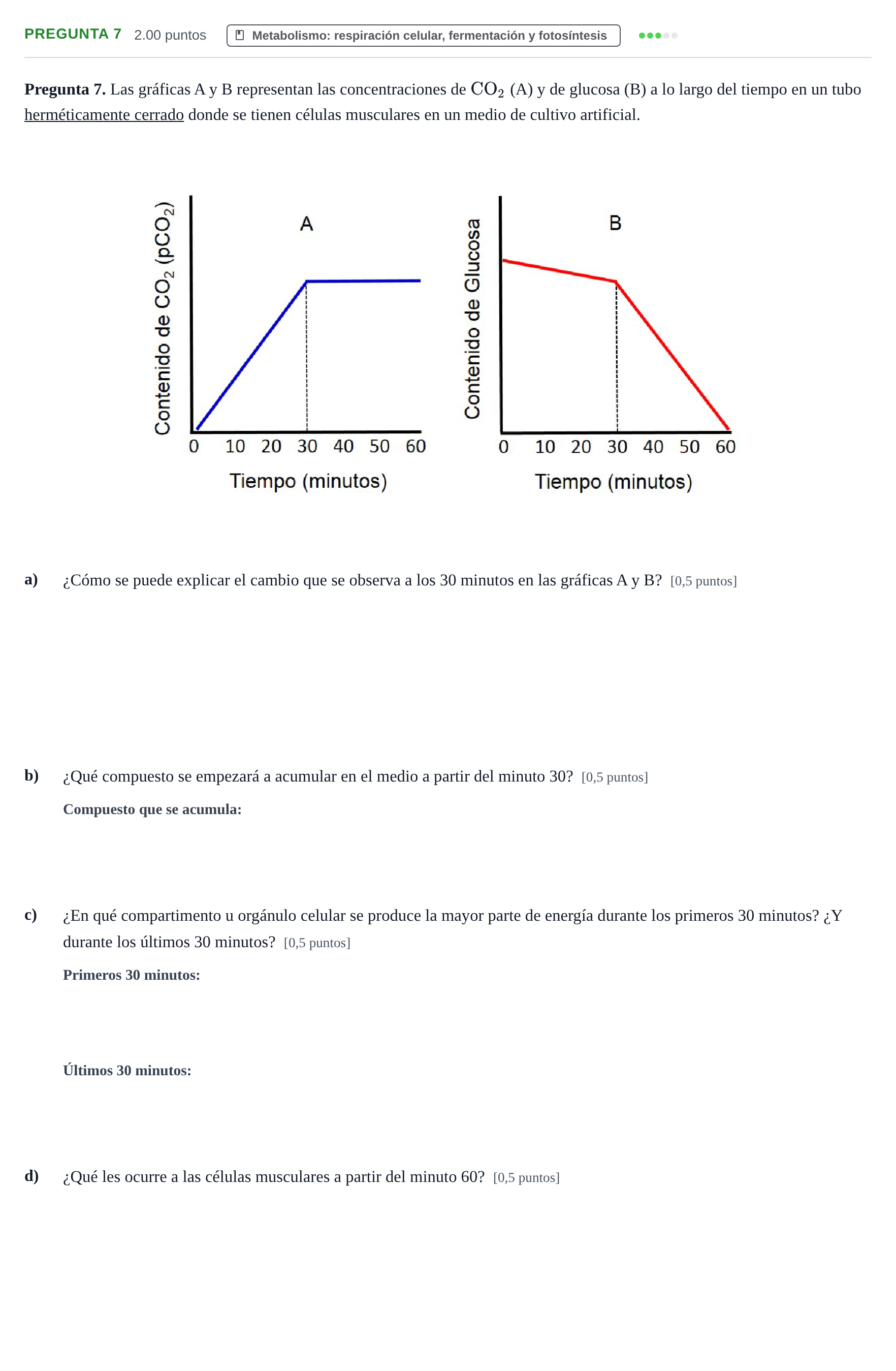 Enunciado: Pregunta 7 · Biología PAU Asturias Extraordinaria 2024