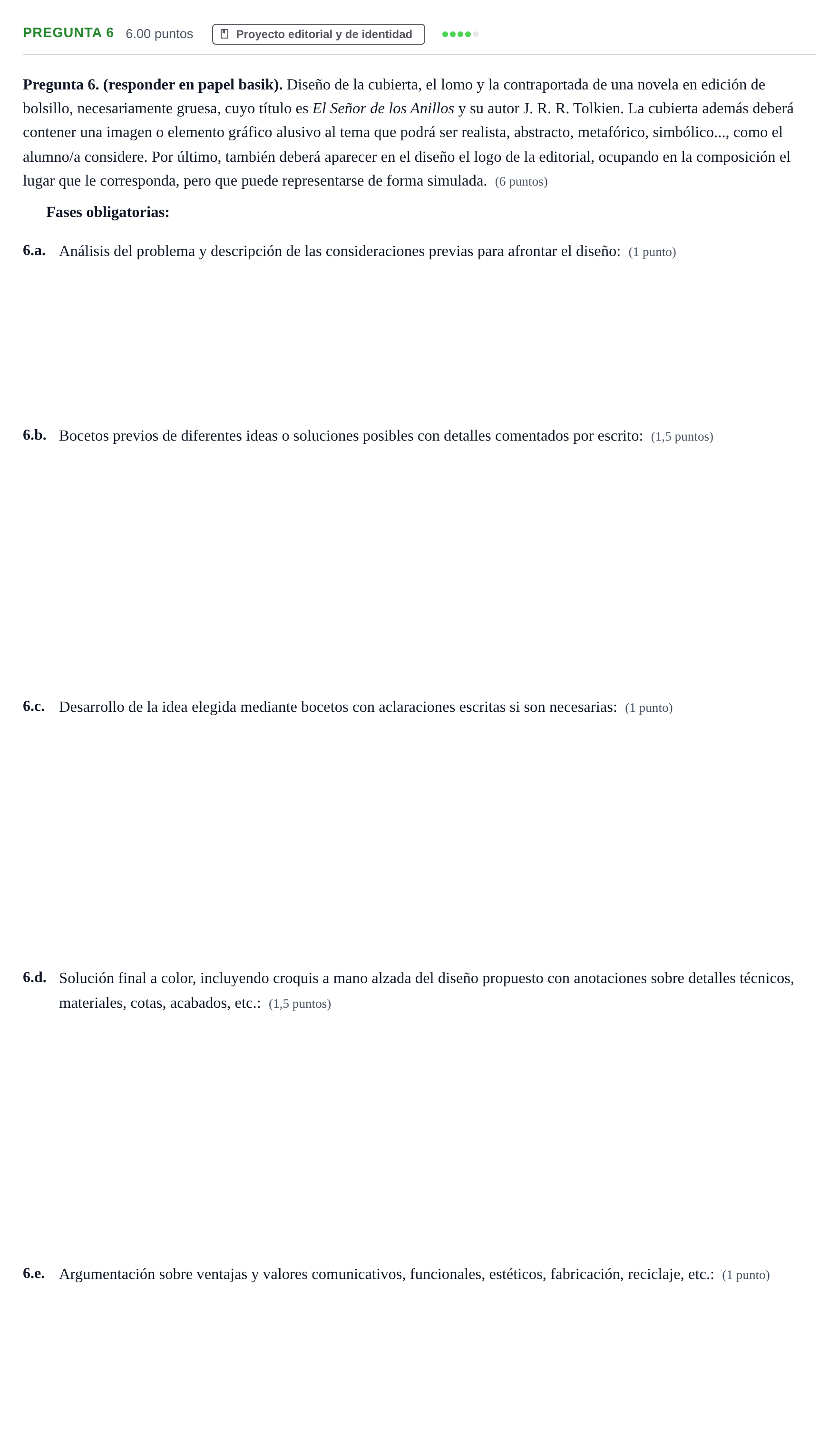 Enunciado: Pregunta 6 · Diseño PAU Asturias Ordinaria 2024