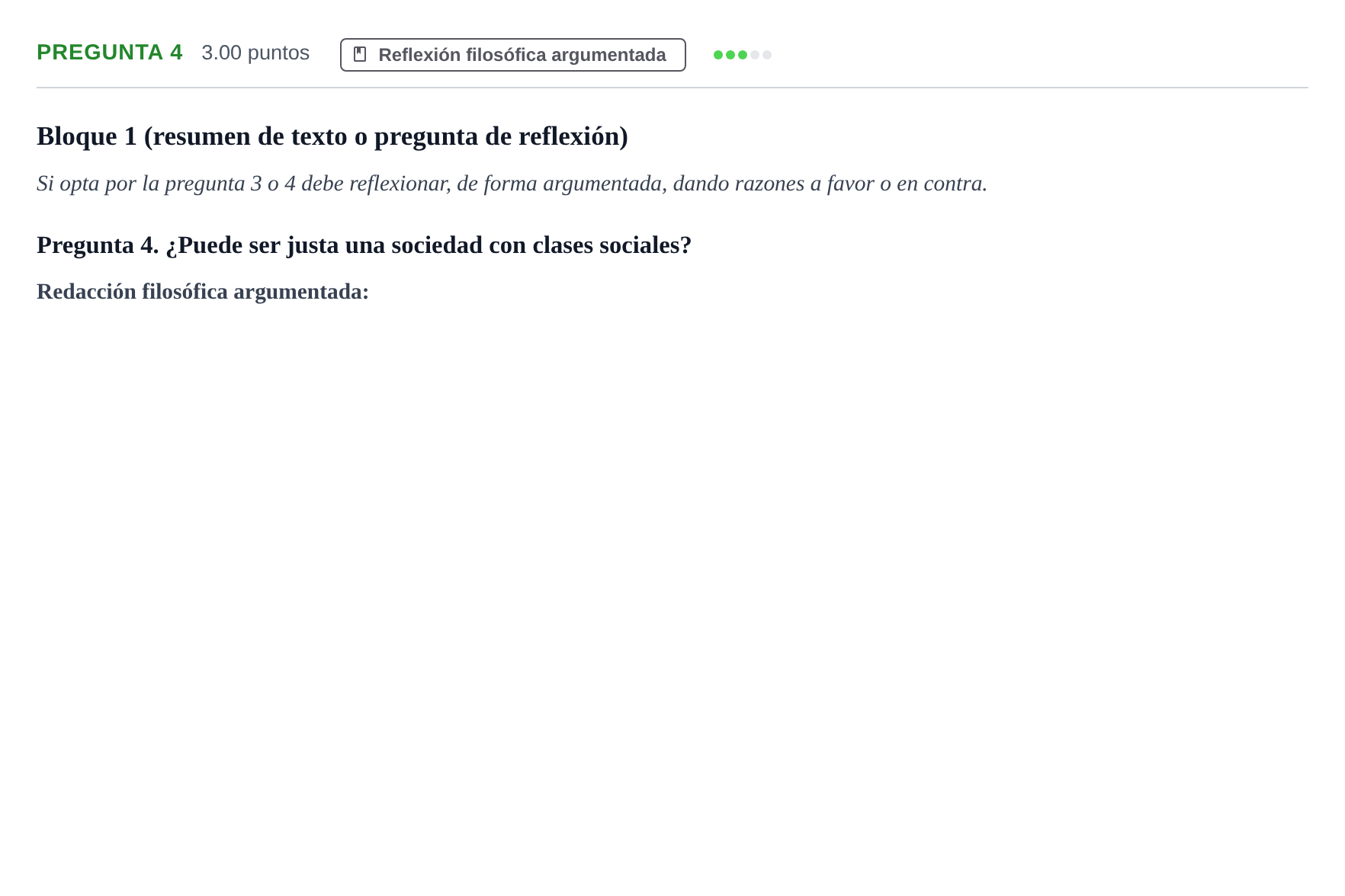 Enunciado: Pregunta 4 · Historia de la Filosofía PAU Asturias Ordinaria 2024