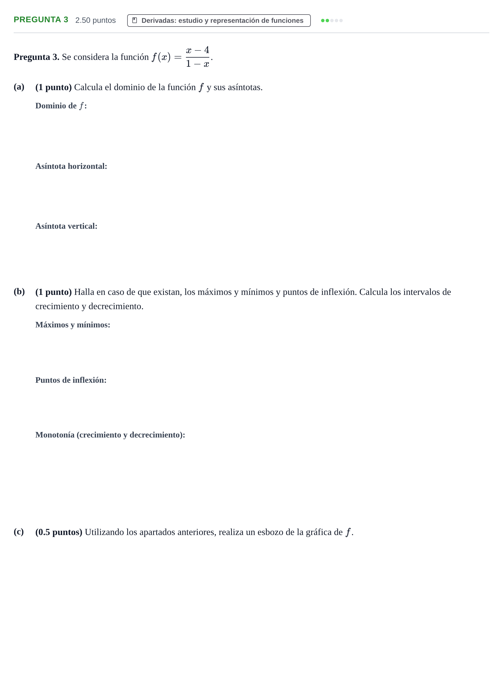 Enunciado: Pregunta 3 · Matemáticas II PAU Asturias Ordinaria 2024