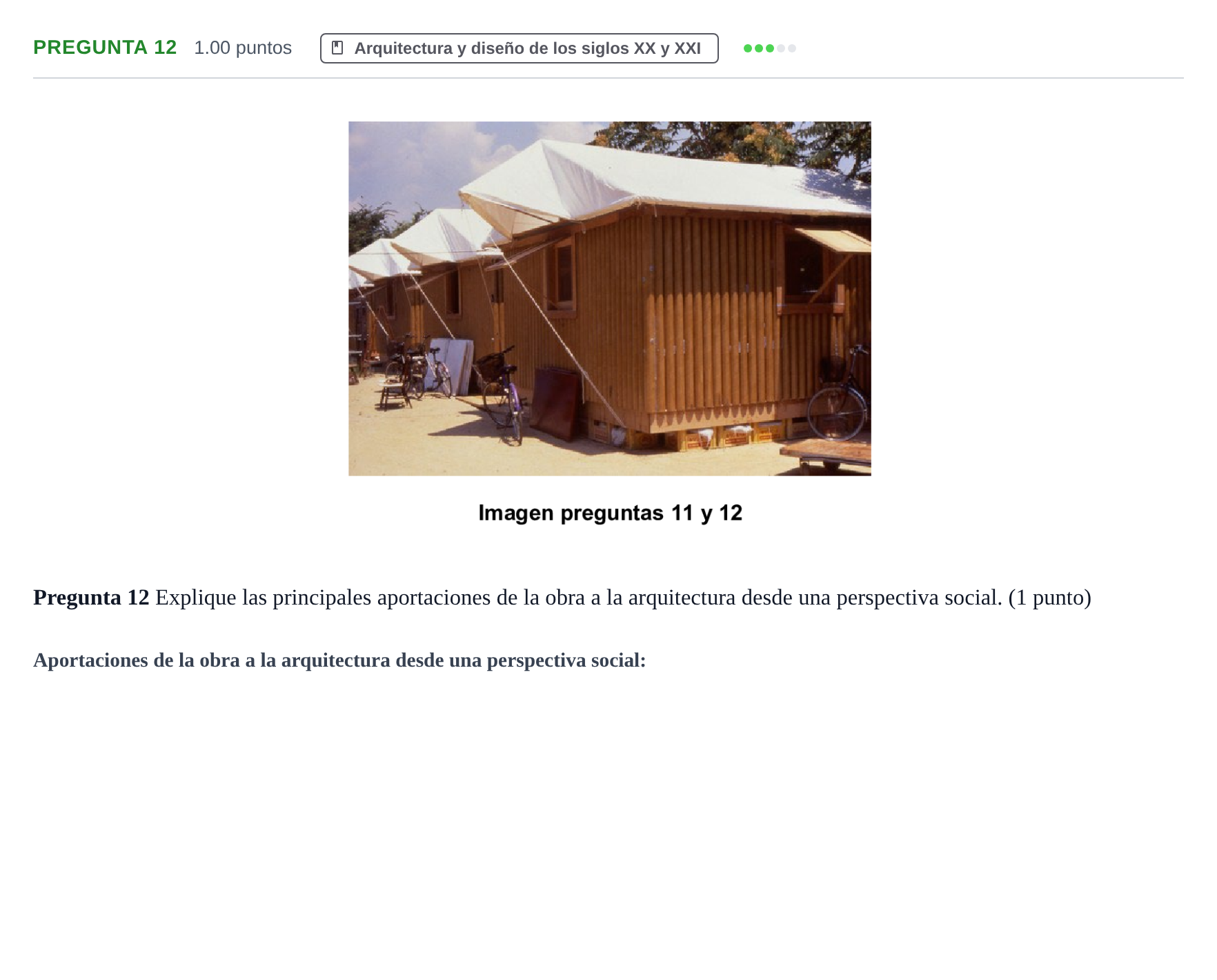 Enunciado: Pregunta 12 · Movimientos Culturales y Artísticos PAU Asturias Ordinaria 2024