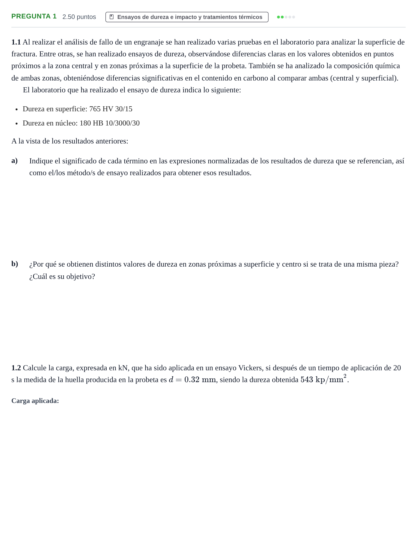 Enunciado: Pregunta 1 · Tecnología e Ingeniería II PAU Asturias Ordinaria 2024