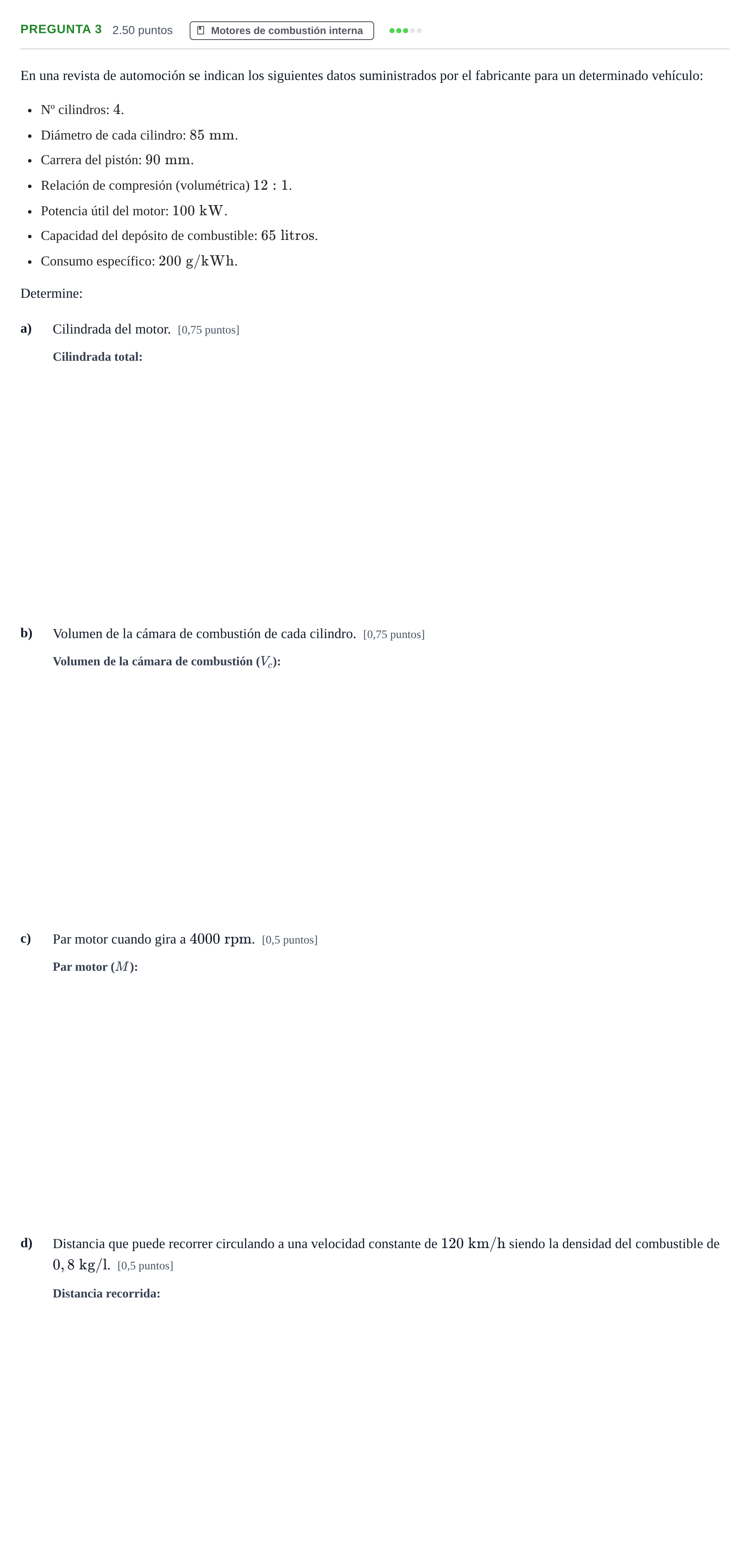 Enunciado: Pregunta 3 · Tecnología e Ingeniería II PAU Asturias Ordinaria 2024