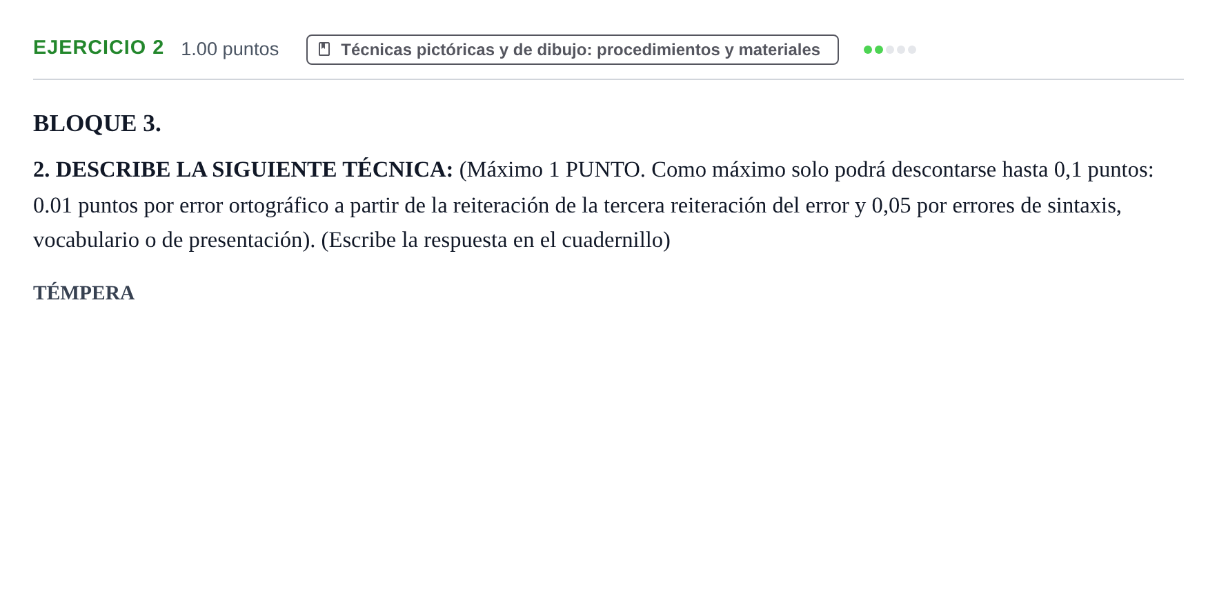 Enunciado: Problema 2 · Técnicas de Expresión Gráfico-Plástica PAU Extremadura Ordinaria 2025