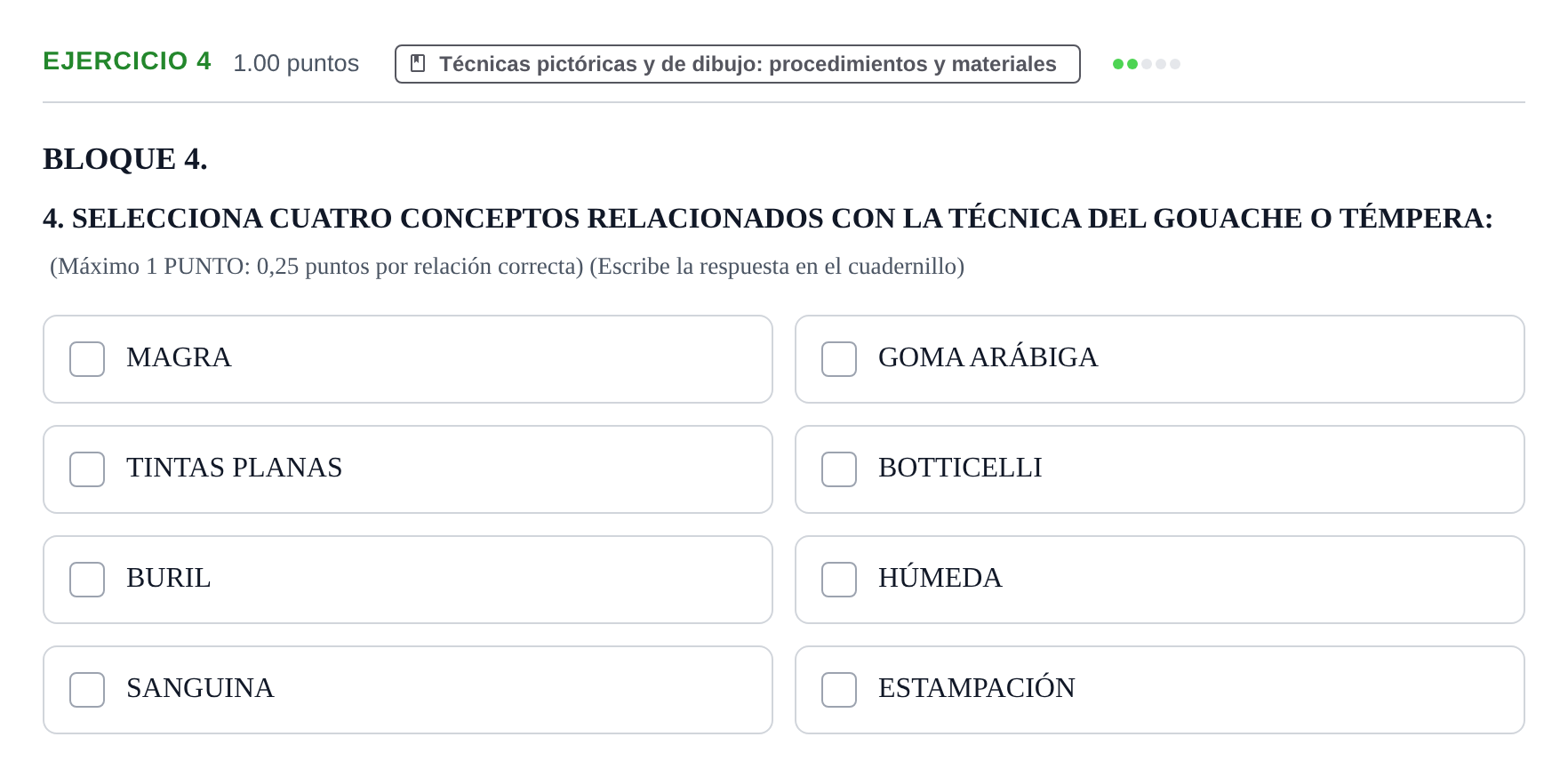 Enunciado: Problema 4 · Técnicas de Expresión Gráfico-Plástica PAU Extremadura Ordinaria 2025