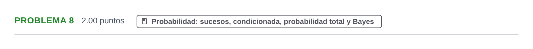 Enunciado: PROBLEMA 8 · Matemáticas aplicadas a las Ciencias Sociales II PAU Extremadura Ordinaria 2024