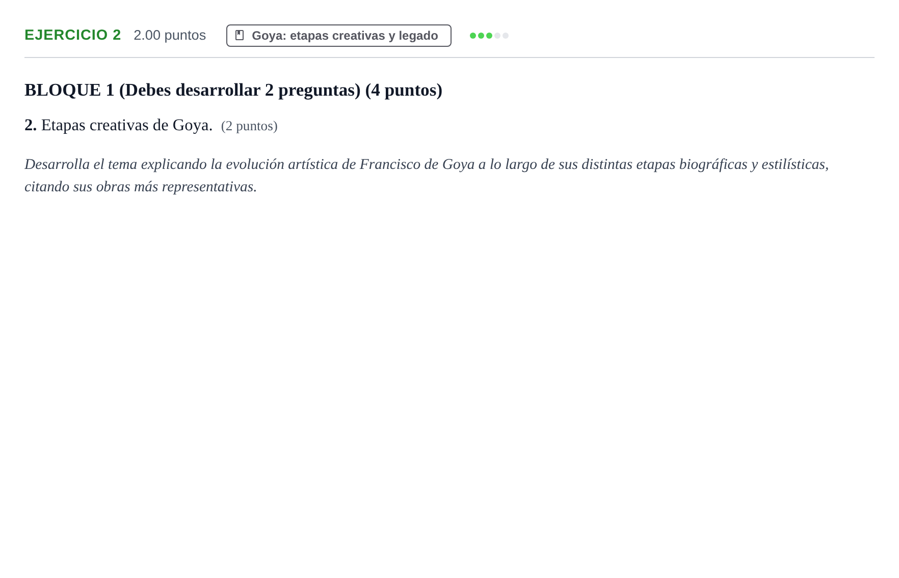 Enunciado: Problema 2 · Fundamentos Artísticos PAU Extremadura Extraordinaria 2024