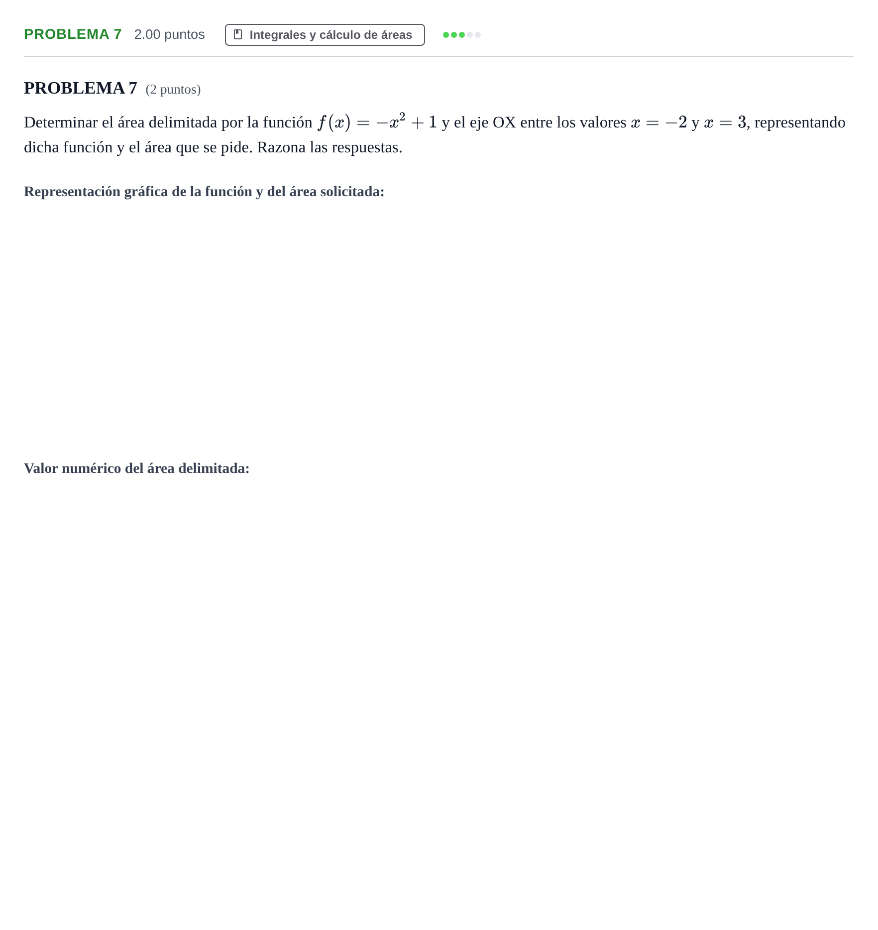 Enunciado: PROBLEMA 7 · Matemáticas aplicadas a las Ciencias Sociales II PAU Extremadura Extraordinaria 2024