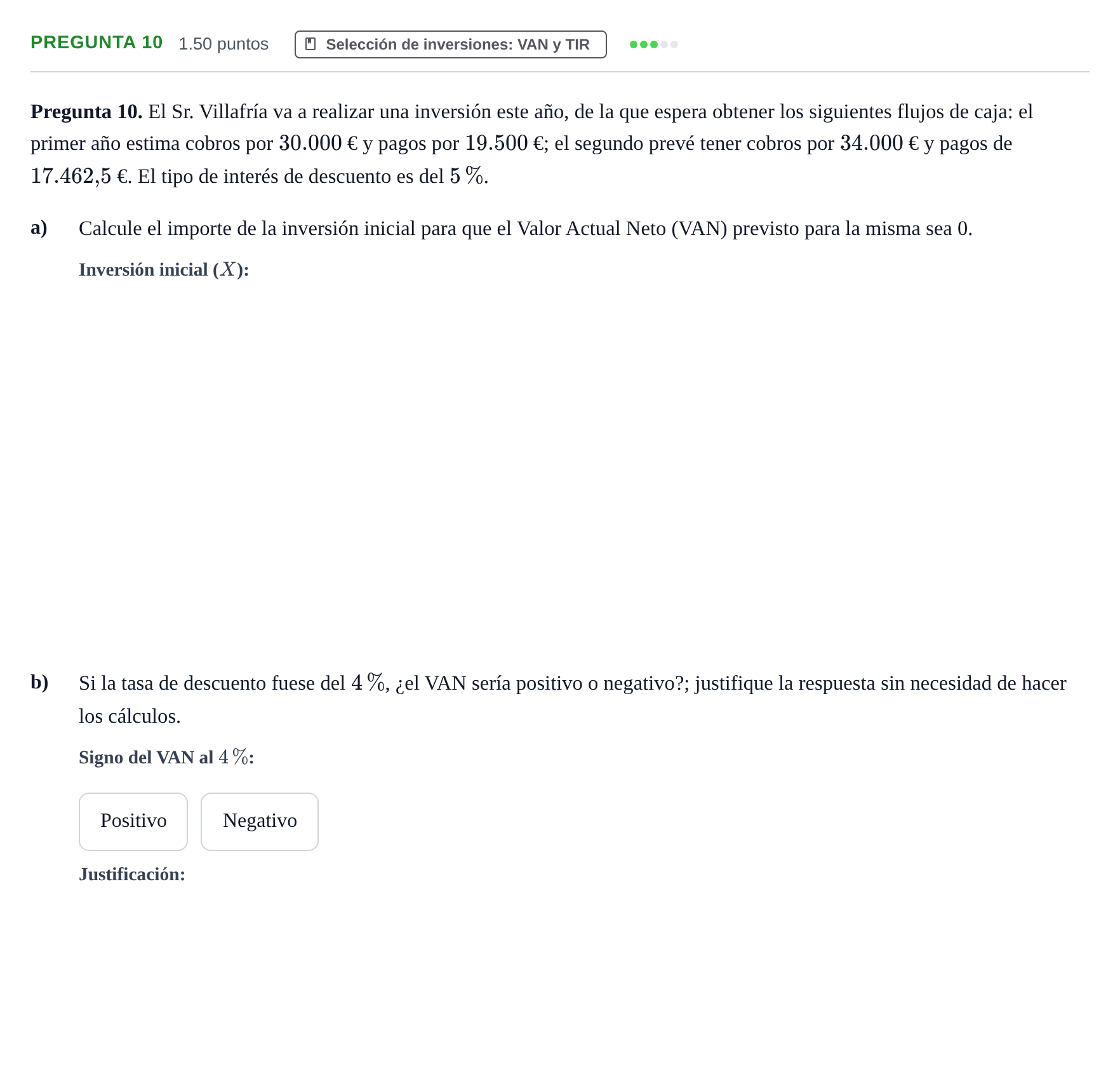 Enunciado: Pregunta 10 · Empresa y Diseño de Modelos de Negocio PAU Asturias Ordinaria 2023