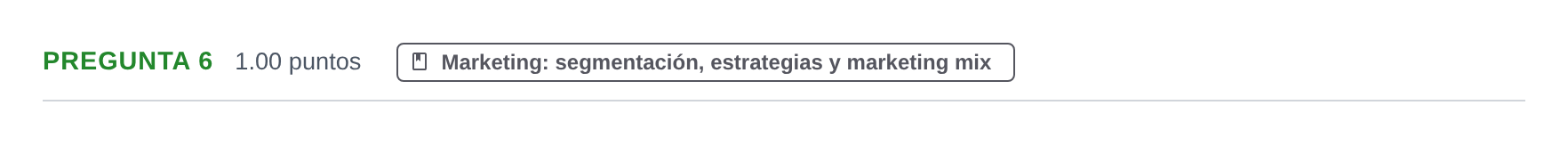 Enunciado: Pregunta 6 · Empresa y Diseño de Modelos de Negocio PAU Asturias Ordinaria 2023