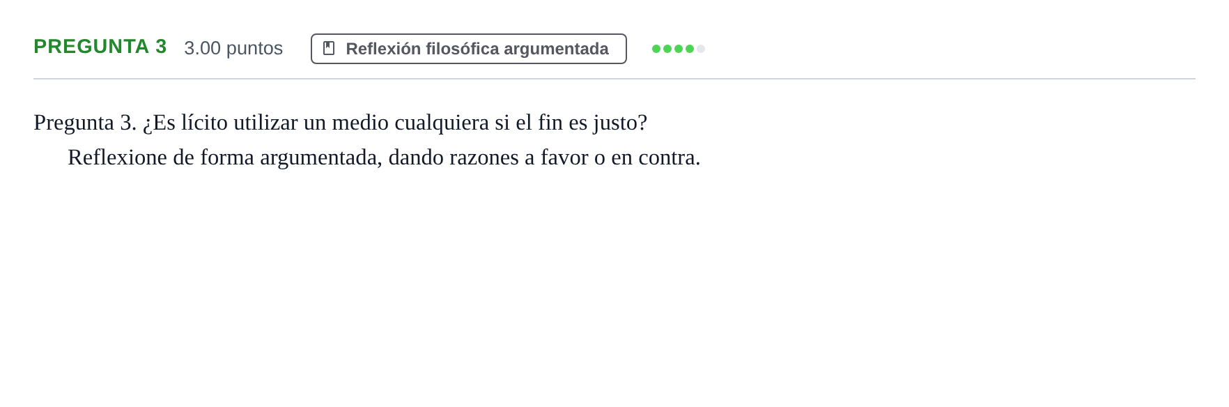 Enunciado: Pregunta 3 · Historia de la Filosofía PAU Asturias Extraordinaria 2023