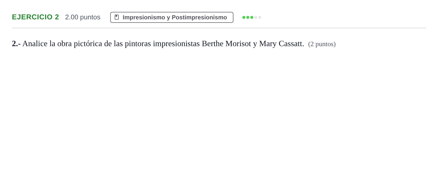 Enunciado: Problema 2 · Fundamentos Artísticos PAU Extremadura Ordinaria 2023