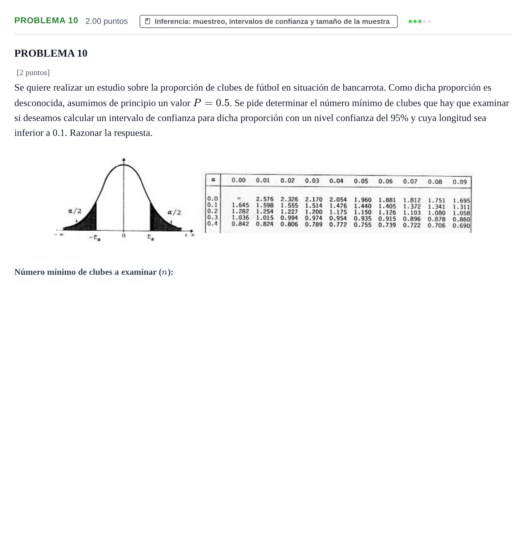 Enunciado: PROBLEMA 10 · Matemáticas aplicadas a las Ciencias Sociales II PAU Extremadura Ordinaria 2023