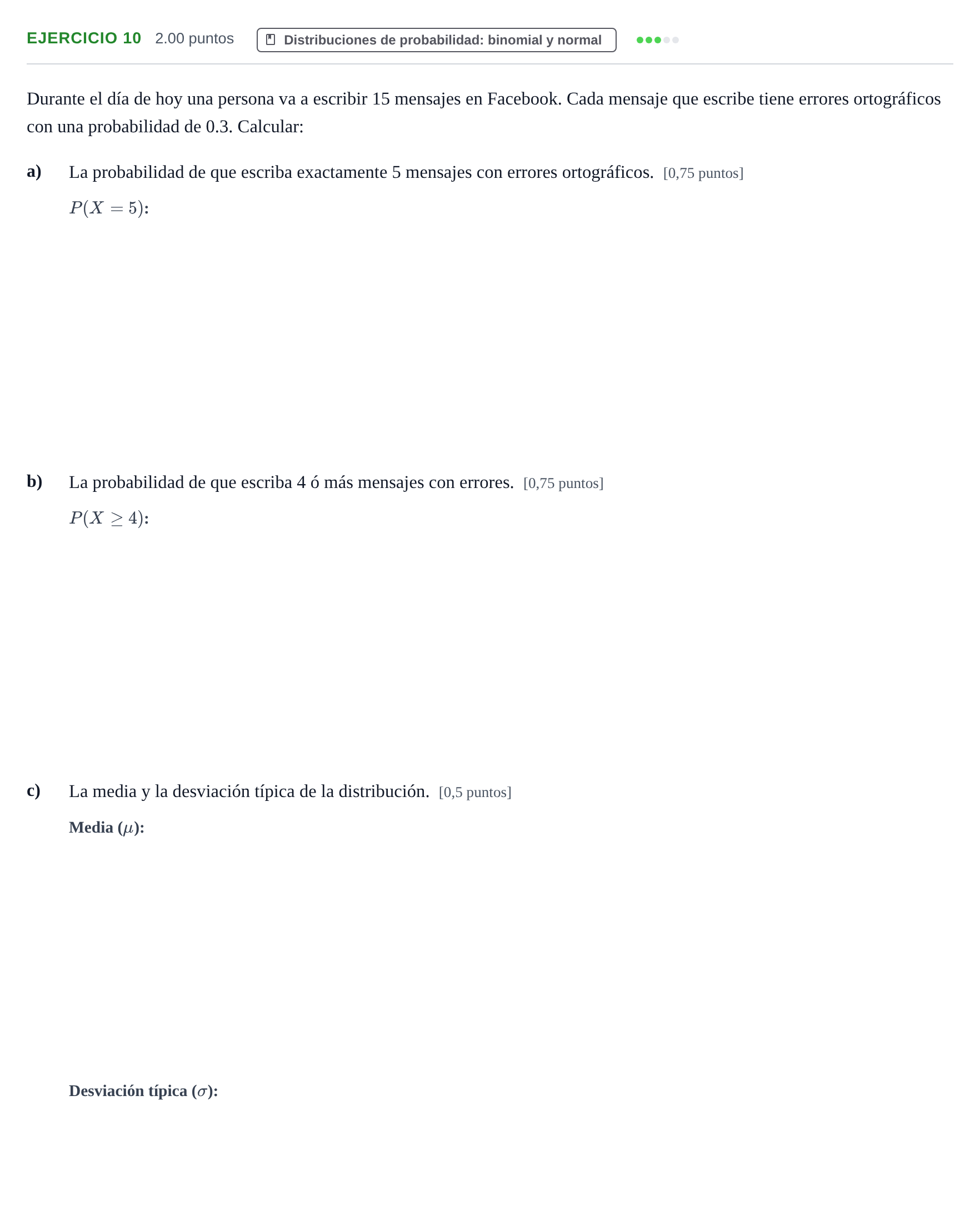 Enunciado: Problema 10 · Matemáticas II PAU Extremadura Ordinaria 2023