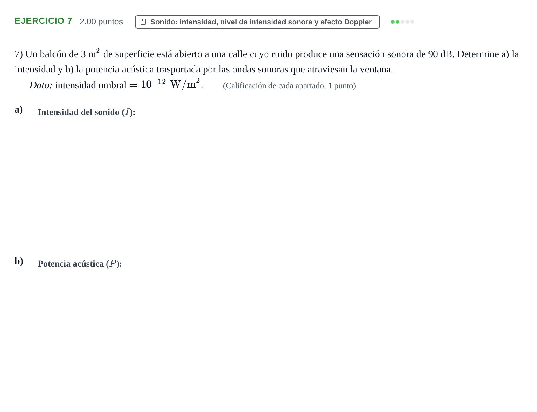 Enunciado: Problema 7 · Física PAU Extremadura Extraordinaria 2023