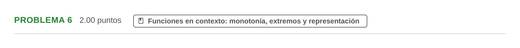 Enunciado: PROBLEMA 6 · Matemáticas aplicadas a las Ciencias Sociales II PAU Extremadura Extraordinaria 2023