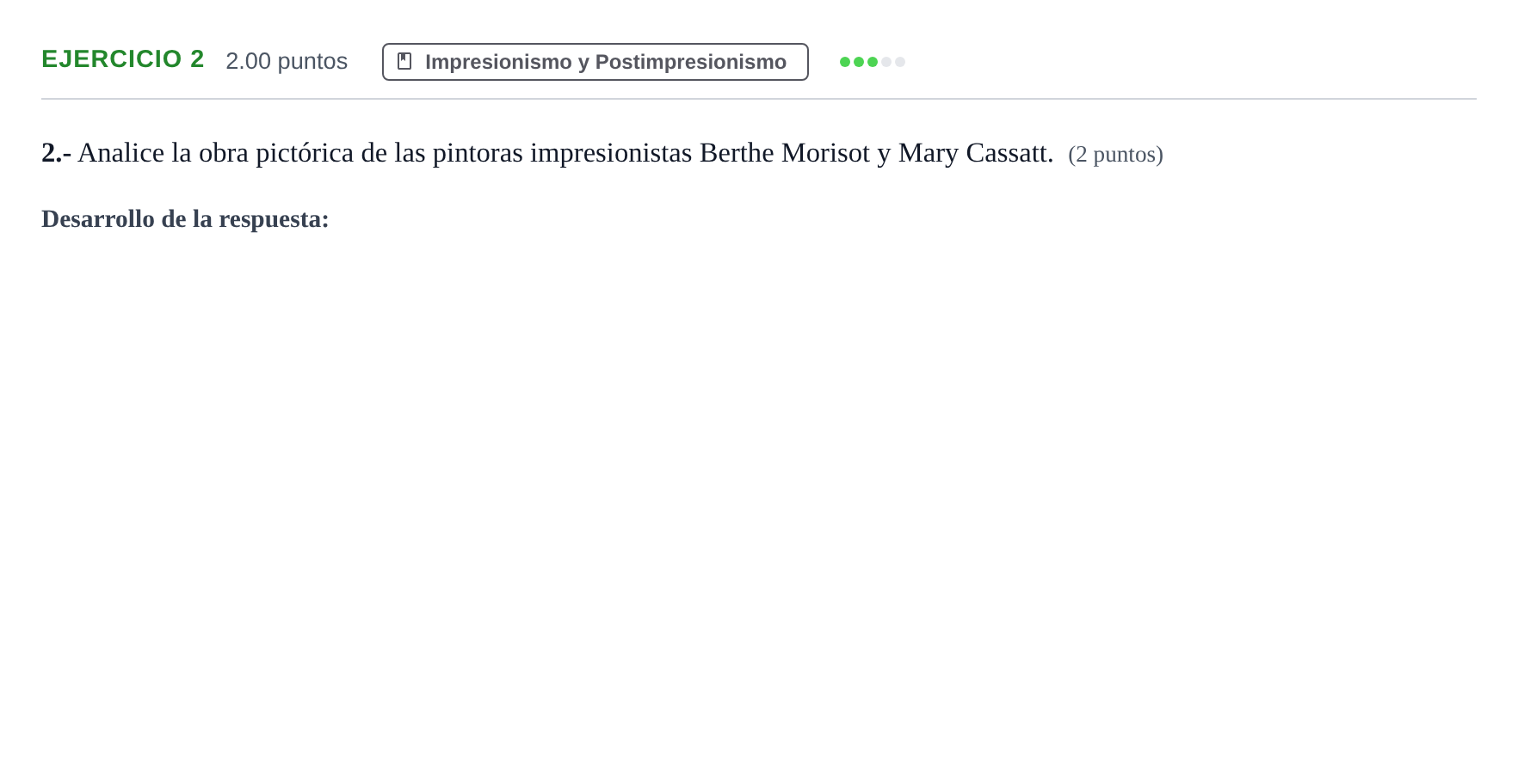 Enunciado: Problema 2 · Fundamentos Artísticos PAU Extremadura Ordinaria 2022