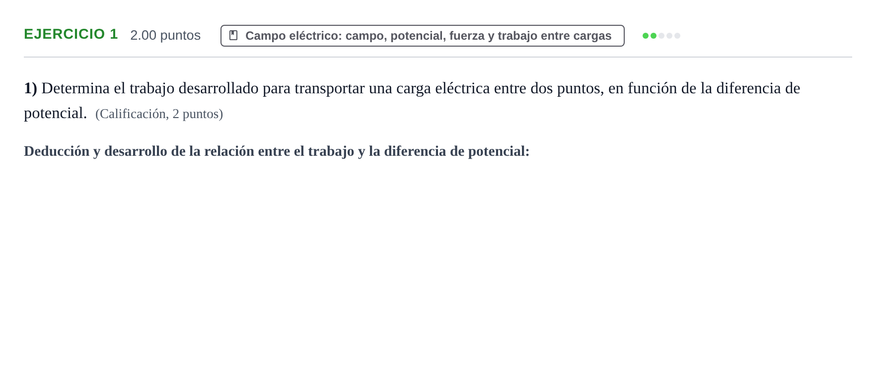 Enunciado: Problema 1 · Física PAU Extremadura Extraordinaria 2022